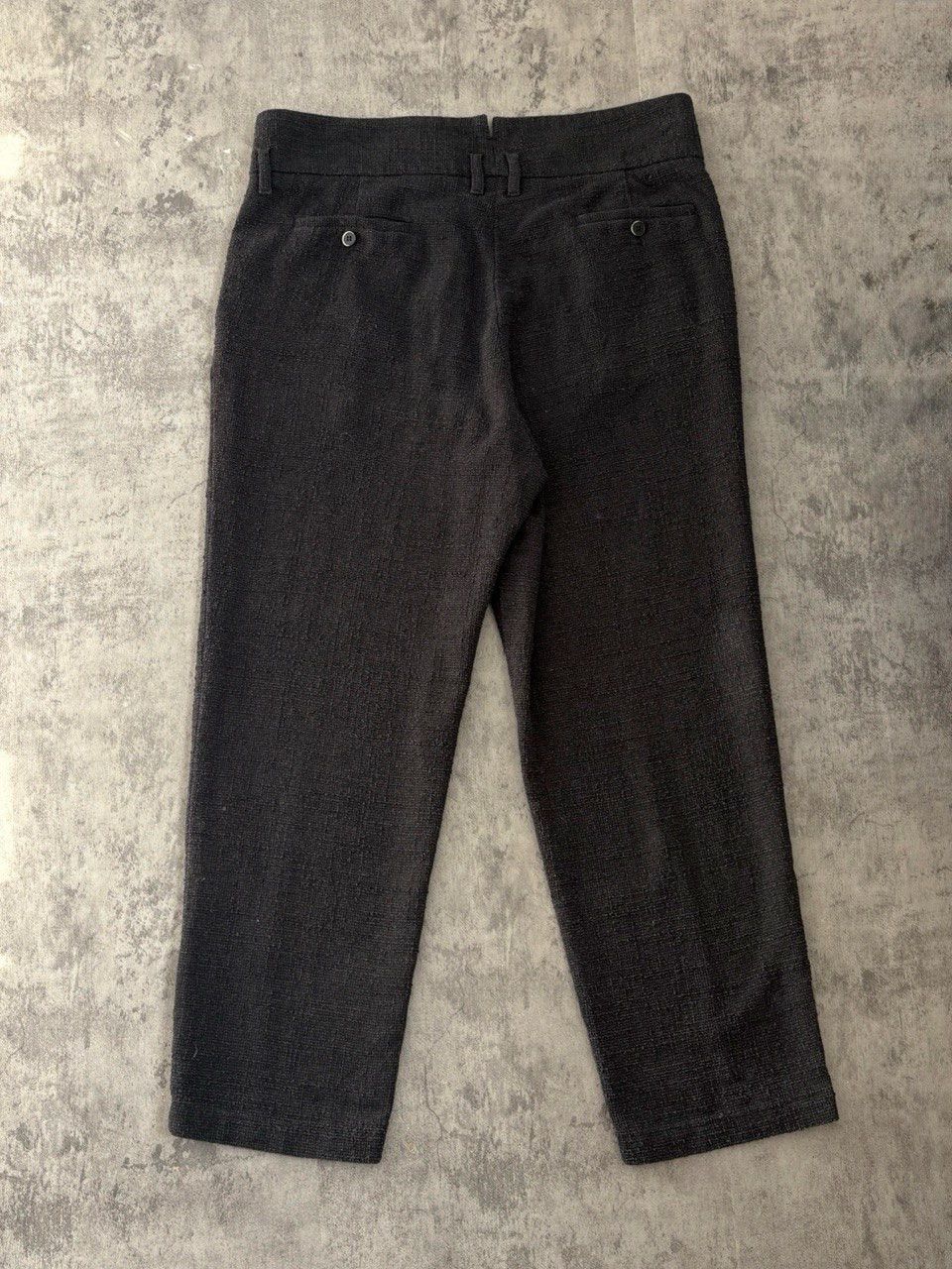 Barena Venezia Barena Venezia Wool Old Money Style Black Straight Pants Size US 34 / EU 50 - 2 Thumbnail