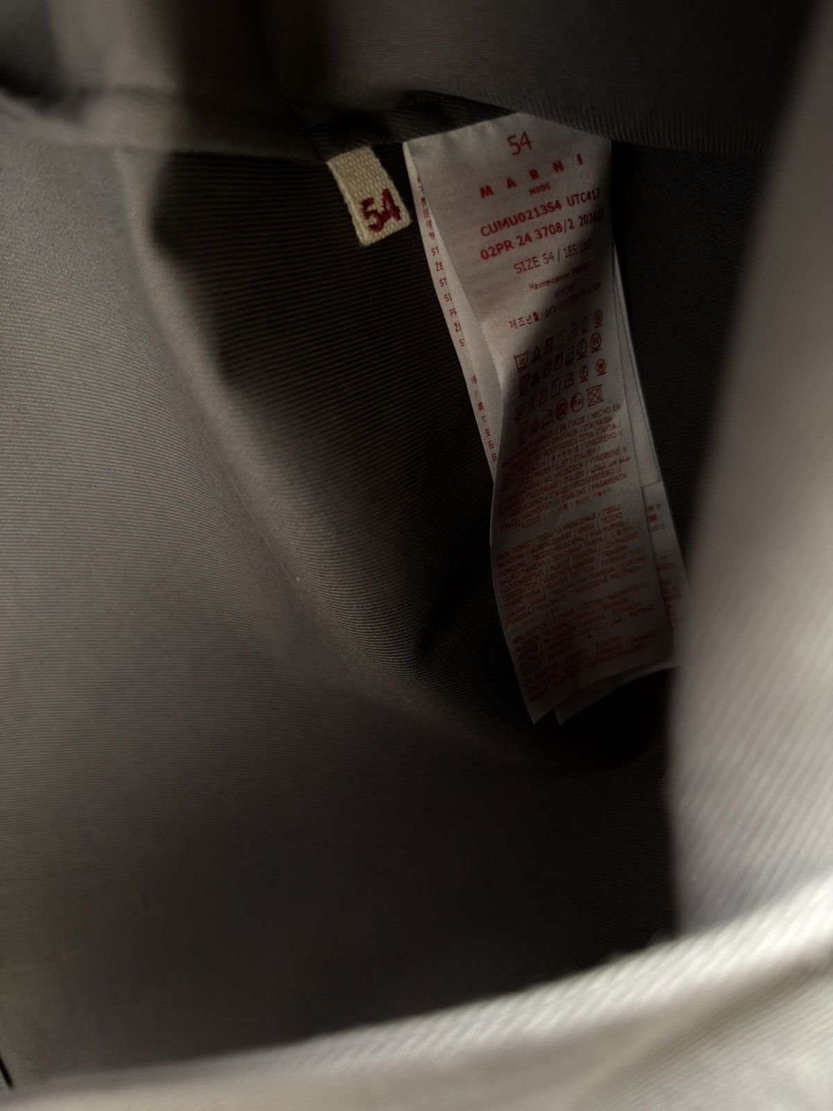 Marni Marni - Short Sleeve Button Up Overshirt -Gray -54 Size US L / EU 52-54 / 3 - 4 Thumbnail