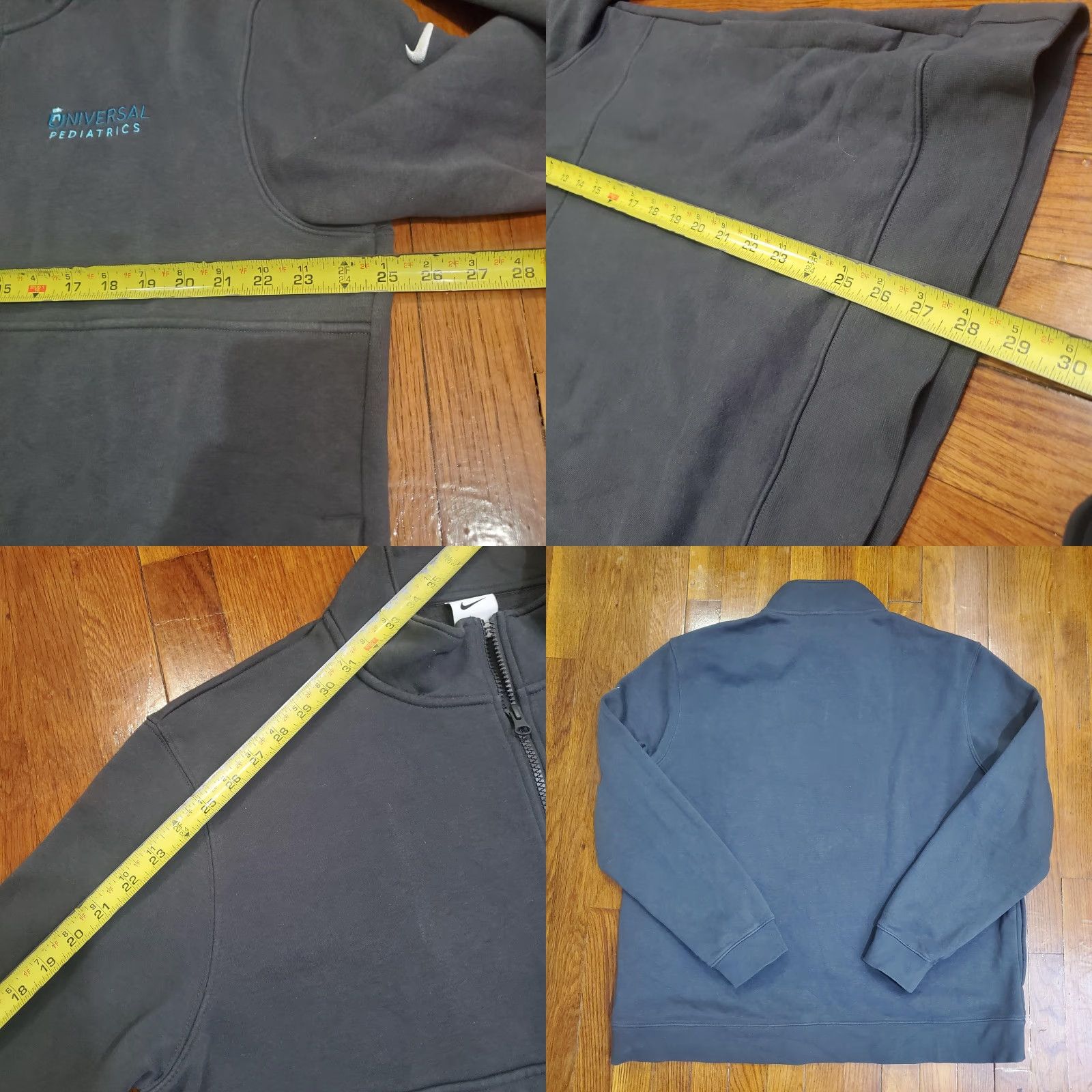 Nike Nike Club Fleece Quarter Zip Sweatshirt Mens 2XL Dark Gray Pullover DX6718-060 Size US XXL / EU 58 / 5 - 8 Thumbnail