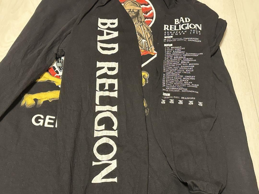 image of Vintage Bad Religion Generator in Black, Men's (Size XL)