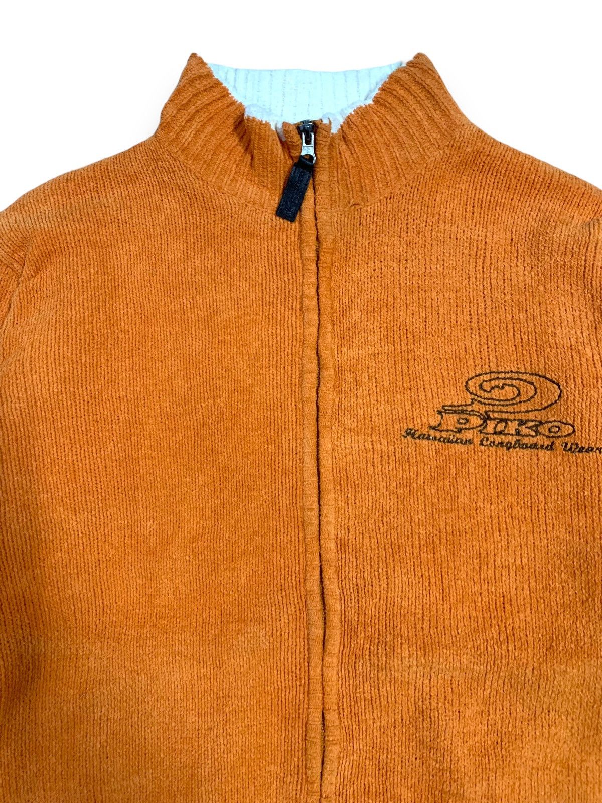 Japanese Brand Vintage Piko Hawaiian Technical Knitted Fleece Lined Jacket Size US M / EU 48-50 / 2 - 5 Thumbnail