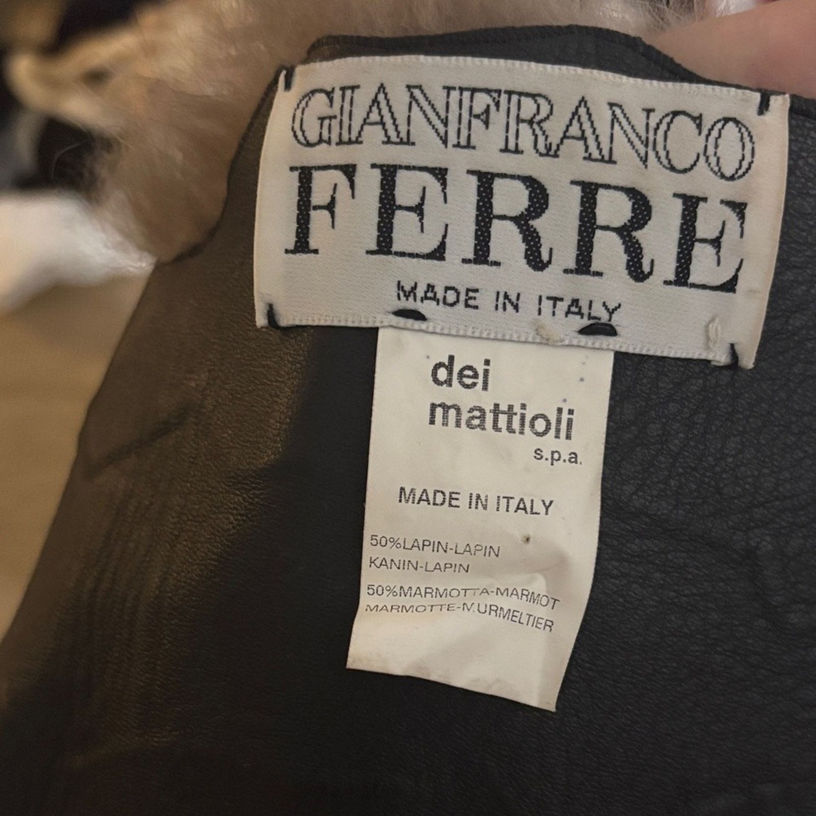 Gianfranco Ferre NWT Gianfranco Ferré Real Fur Collar Scarf Size ONE SIZE - 2 Thumbnail