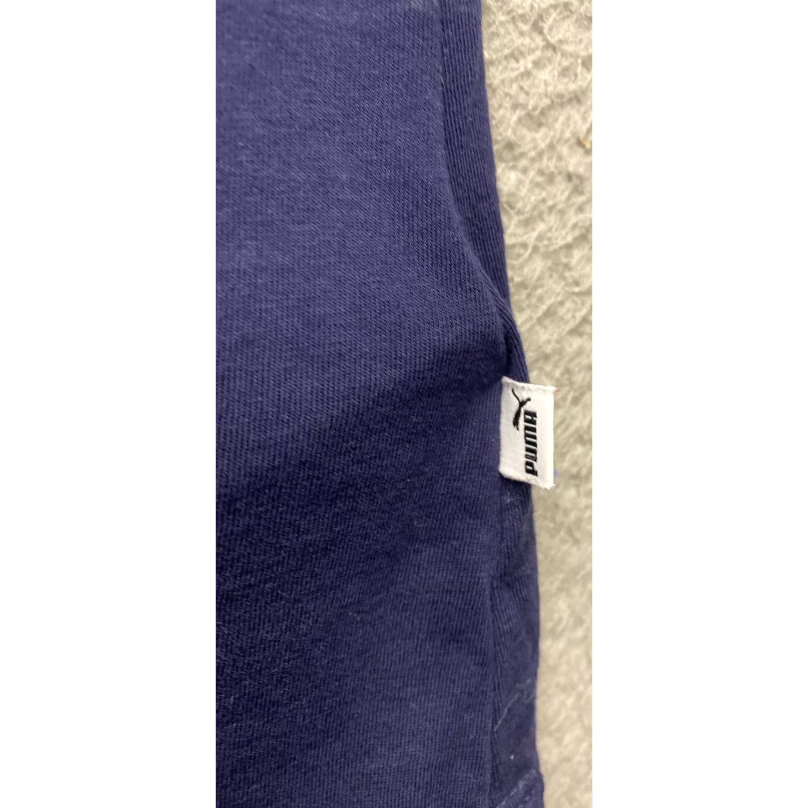 Puma PUMA Womens Short Sleeve Graphic T-Shirt Size S Navy White Logo /82-91 Size S / US 4 / IT 40 - 3 Thumbnail