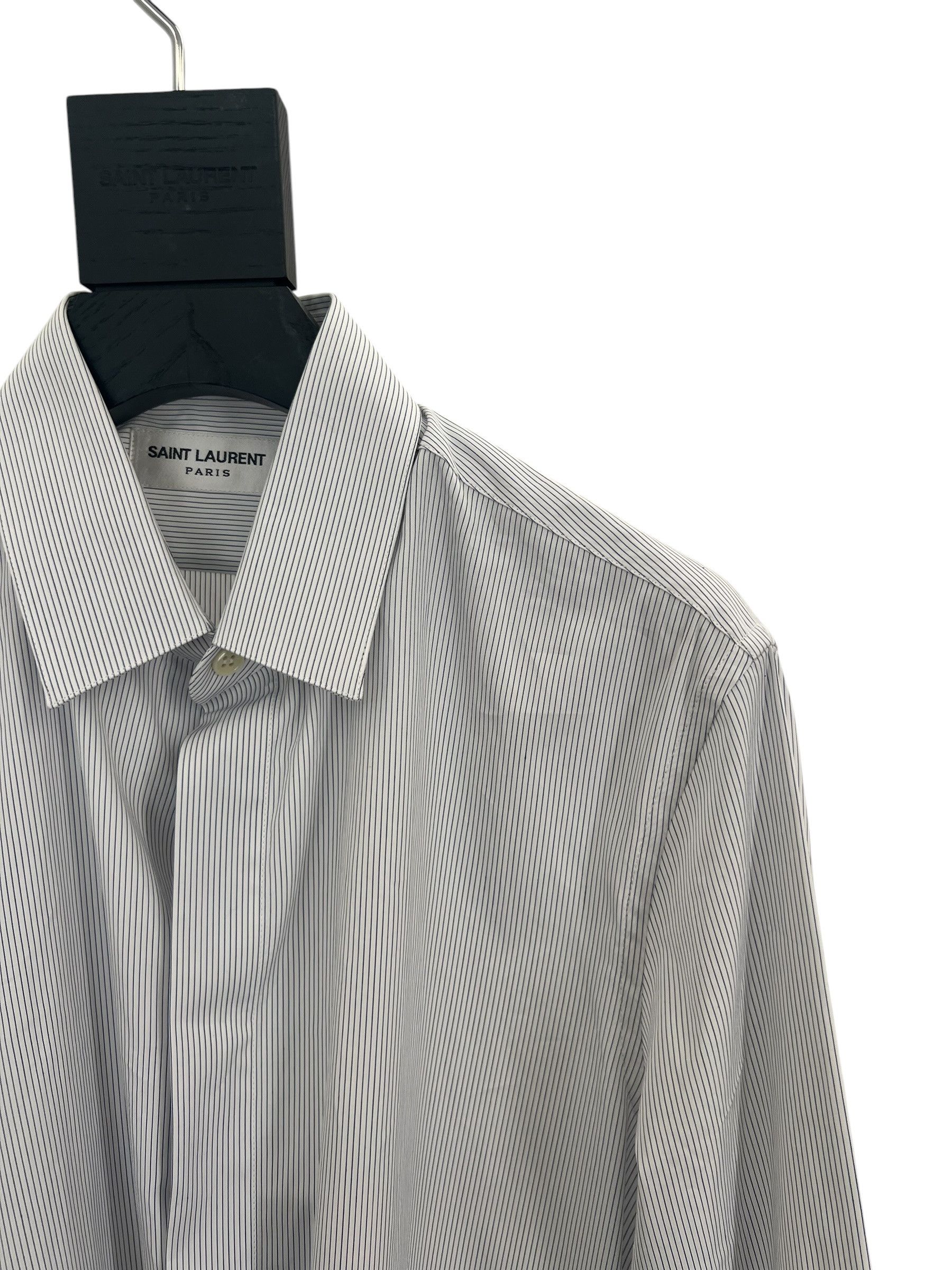 Saint Laurent Paris Saint Laurent Striped Shirt Size US S / EU 44-46 / 1 - 2 Thumbnail