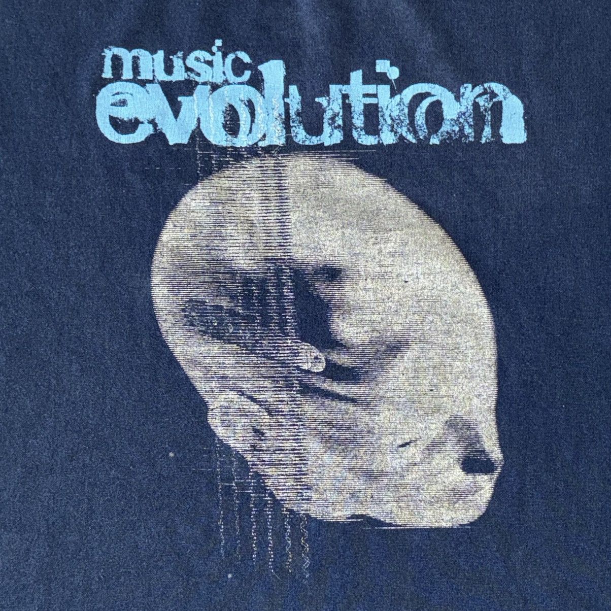 Jerzees Vintage Music Evolution long sleeve Size US XL / EU 56 / 4 - 2 Thumbnail