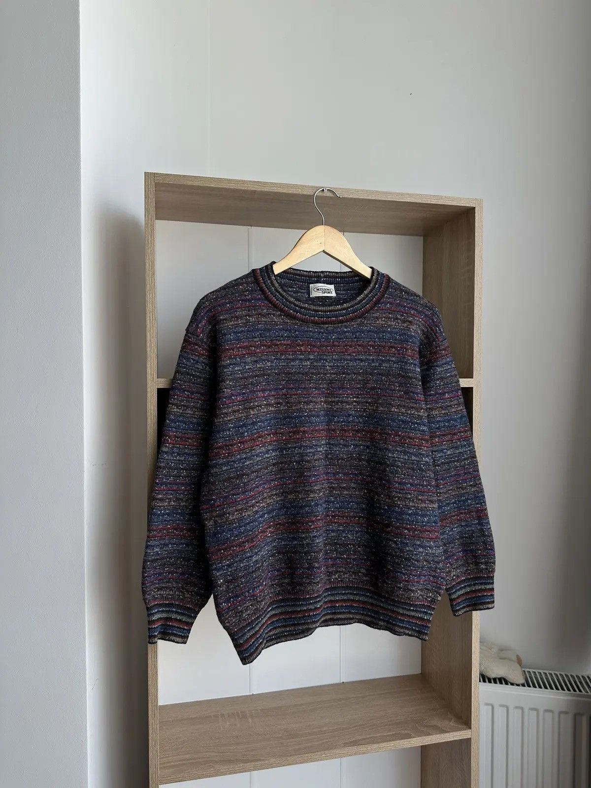 Missoni × Vintage Vintage Missoni Sport Multicolour Wool Knit Sweater Size US S / EU 44-46 / 1 - 6 Thumbnail