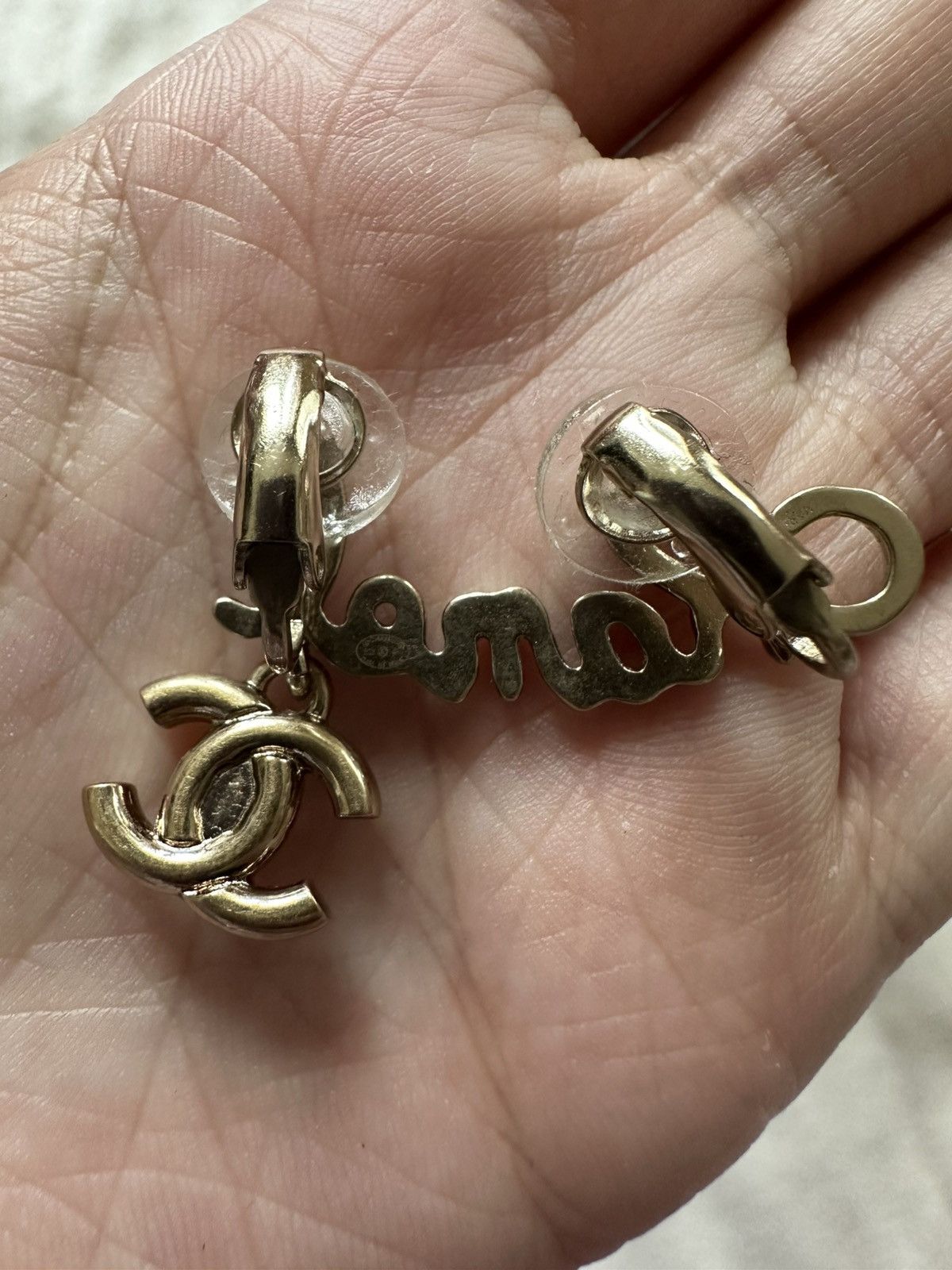 Chanel Chanel 21P cc turnlock ear clips Size ONE SIZE - 6 Thumbnail