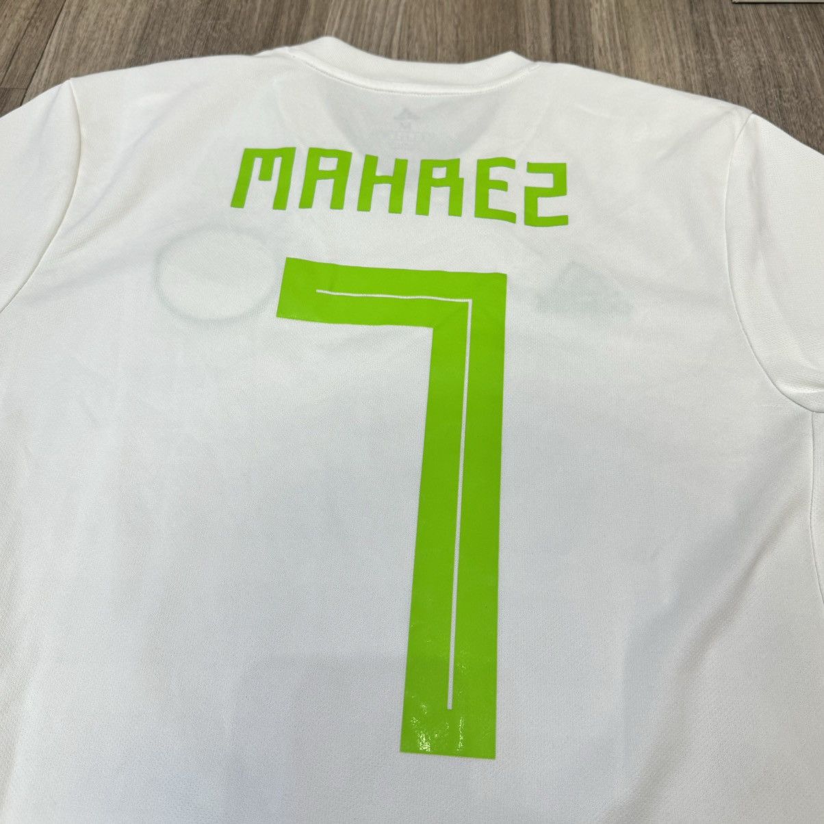 algeria 18/19 home shirt #7 Mahrez