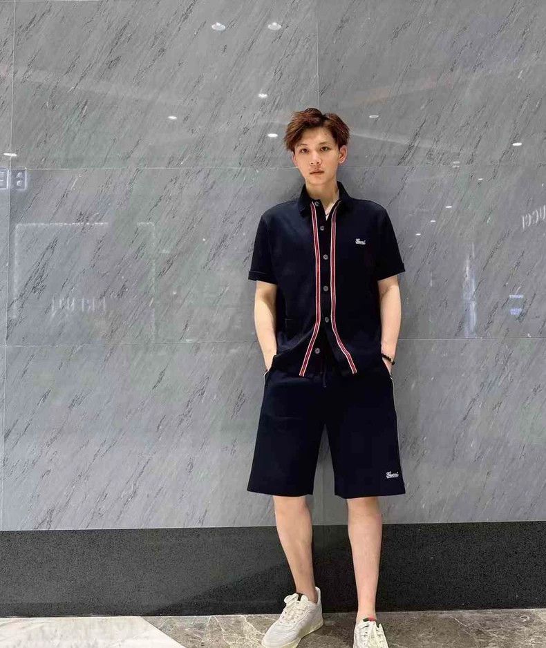 Gucci Gucci The latest SS24 color-block striped knitted shorts si Size US 32 / EU 48 - 8 Thumbnail
