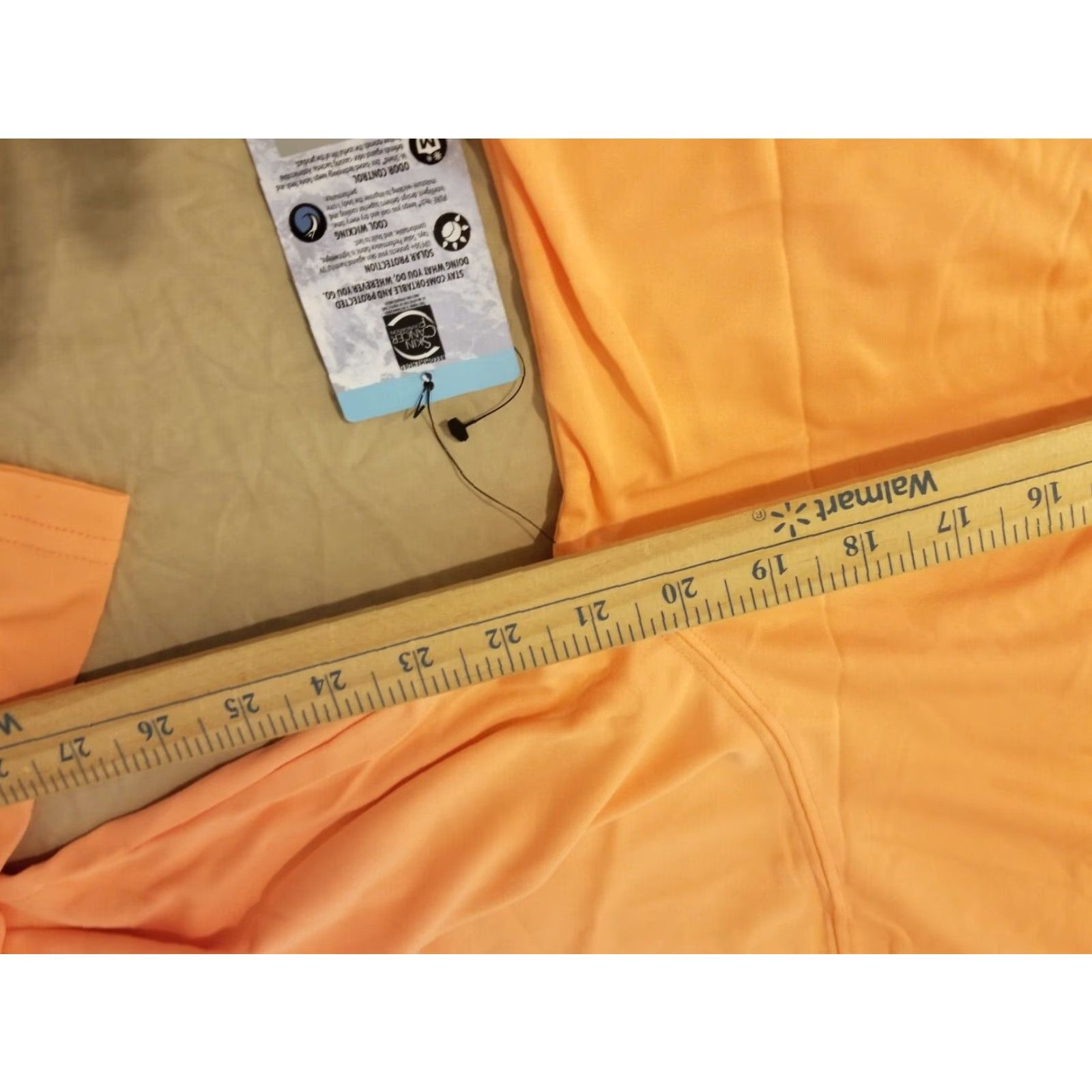 Vintage Vapor Apparel Shirt Mens L Orange Long Sleeve Athletic Activewear T-Shirt Size US L / EU 52-54 / 3 - 6 Thumbnail