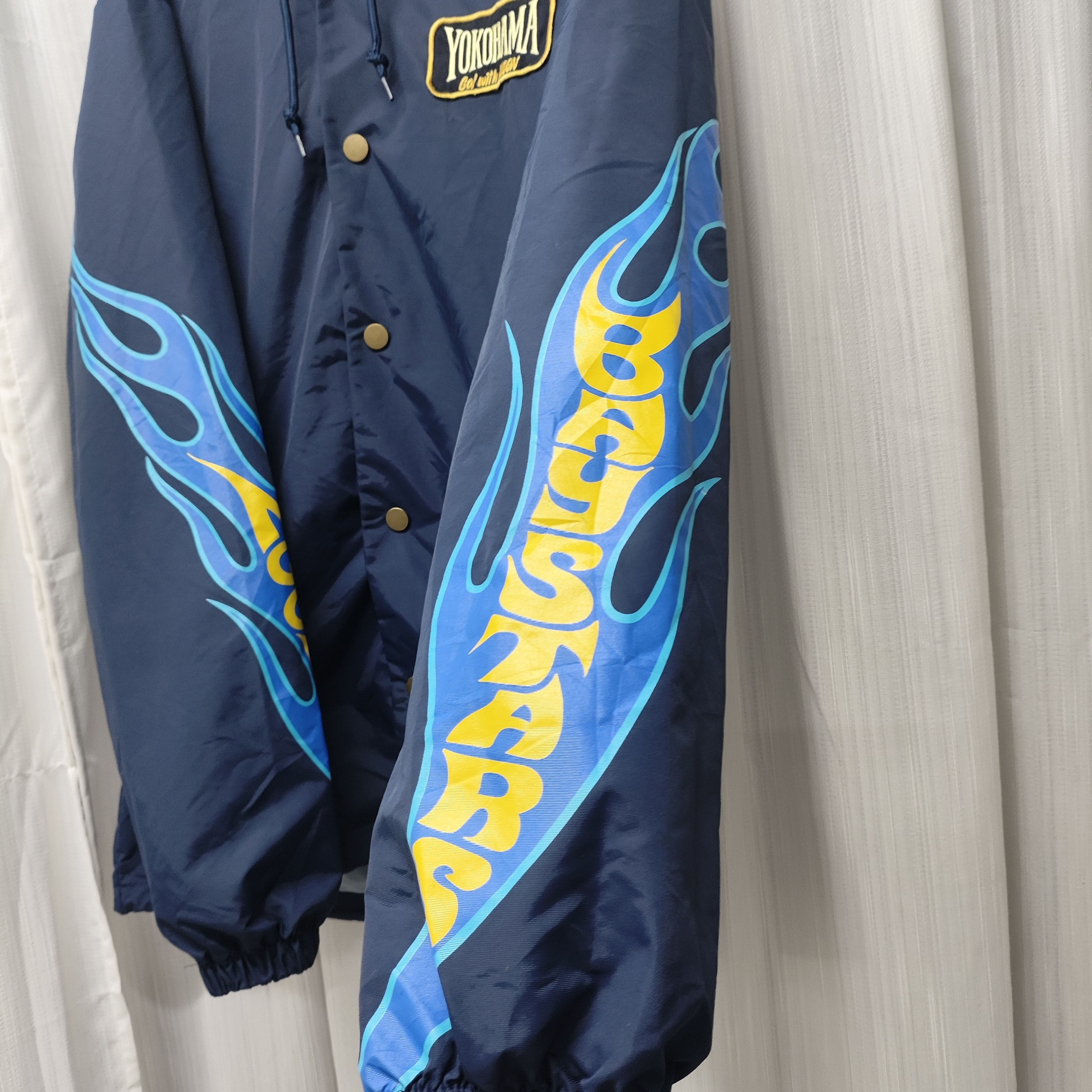 Other Yokohama Dena Baystars x Mooneyes Coach Jacket Nylon Size US L / EU 52-54 / 3 - 4 Thumbnail