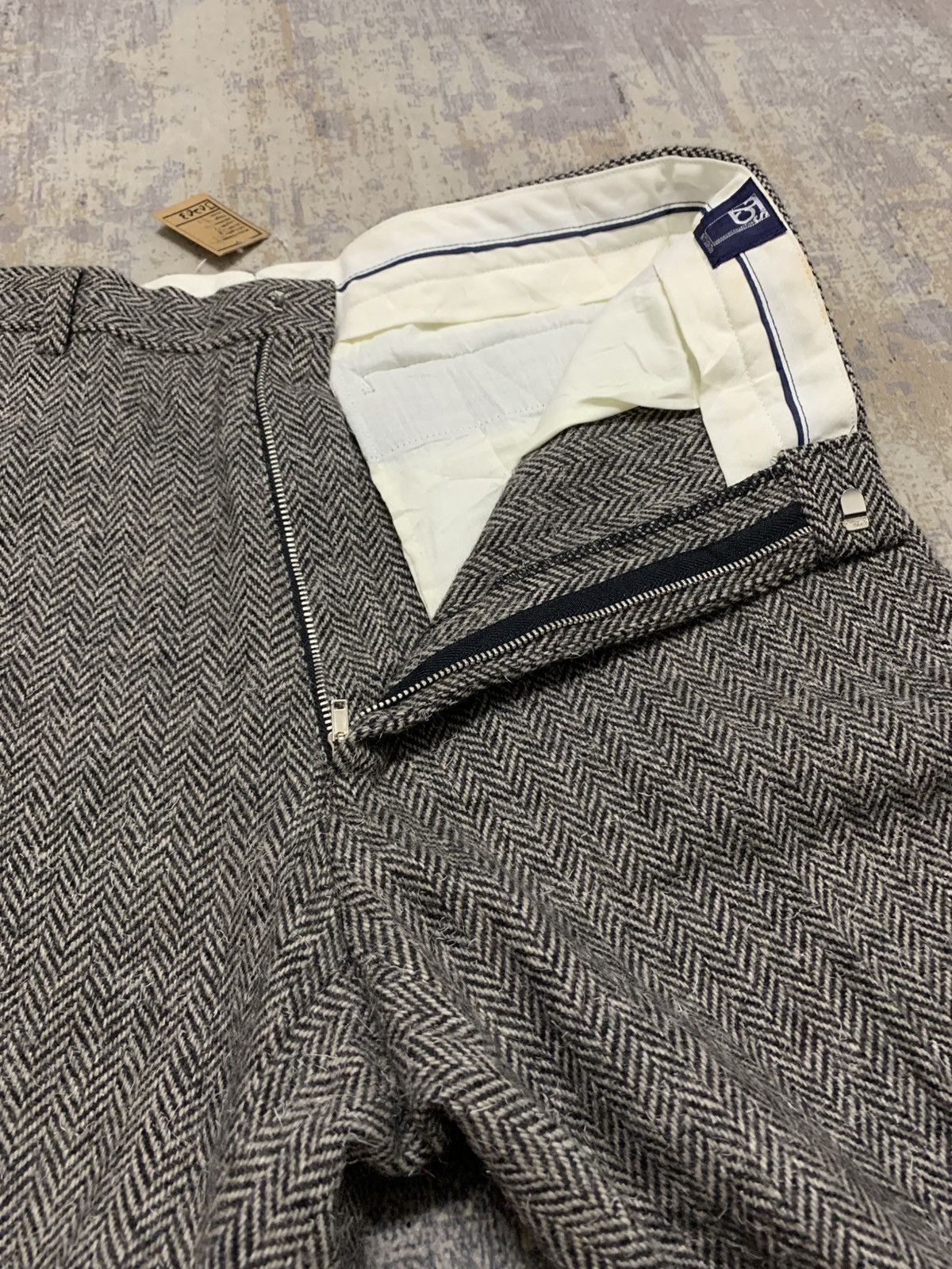 Japanese Brand Japanese Brand maison margiela Style Wool Pants W32x28 Size US 32 / EU 48 - 4 Thumbnail
