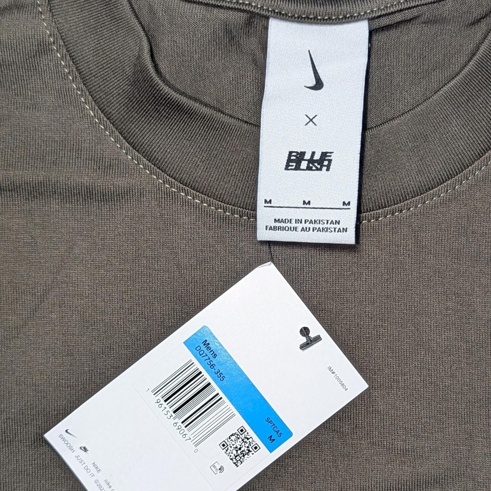 Nike Nike x Billie Eilish NRG T-Shirt Sequoia Medium Oversized M Size US M / EU 48-50 / 2 - 5 Thumbnail
