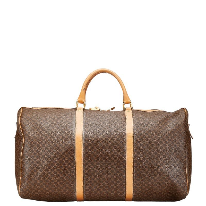 Celine Celine Celine Macadam PVC Boston Bag Leather Travel Bag Size ONE SIZE - 1 Thumbnail