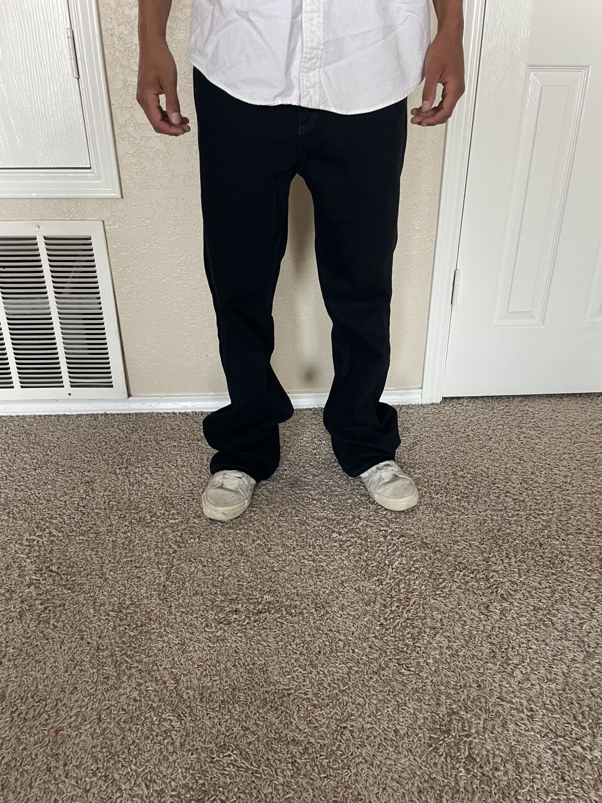 Lemaire × Uniqlo Wide leg Denim Jean Size US 30 / EU 46 - 1 Thumbnail