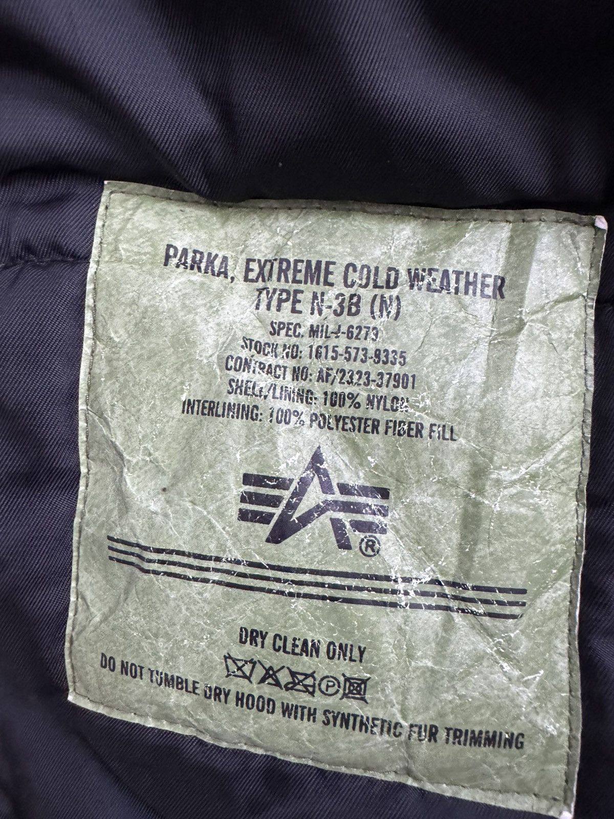 Alpha Industries Alpha Industries Men's N-3B Parka Hoodie Jacket Size US L / EU 52-54 / 3 - 9 Thumbnail