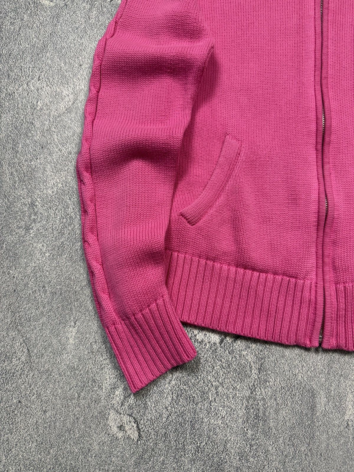 Polo Ralph Lauren Vintage Polo Ralph Lauren Casual Stripe Zip Sweater Y2K Size L / US 10 / IT 46 - 4 Thumbnail