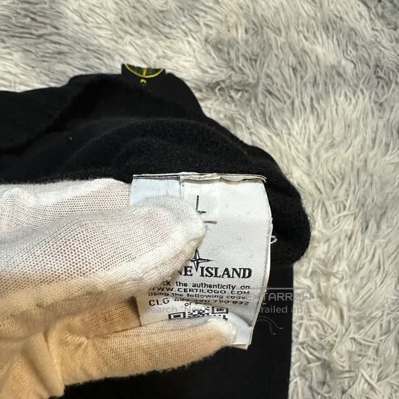 Stone Island Stone Island Heavyweight Wool Sweater, Knit Top, Black, L Size US L / EU 52-54 / 3 - 6 Thumbnail