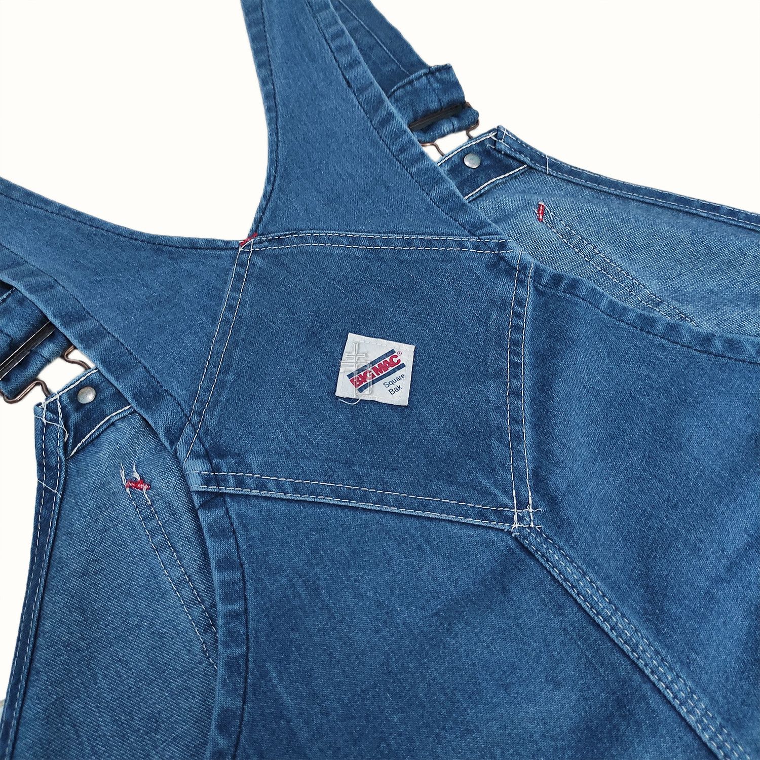 Big Mac Vintage 80s BIG MAC JC Penny Denim Overalls USA Dungaree Size US 44 / EU 60 - 7 Thumbnail