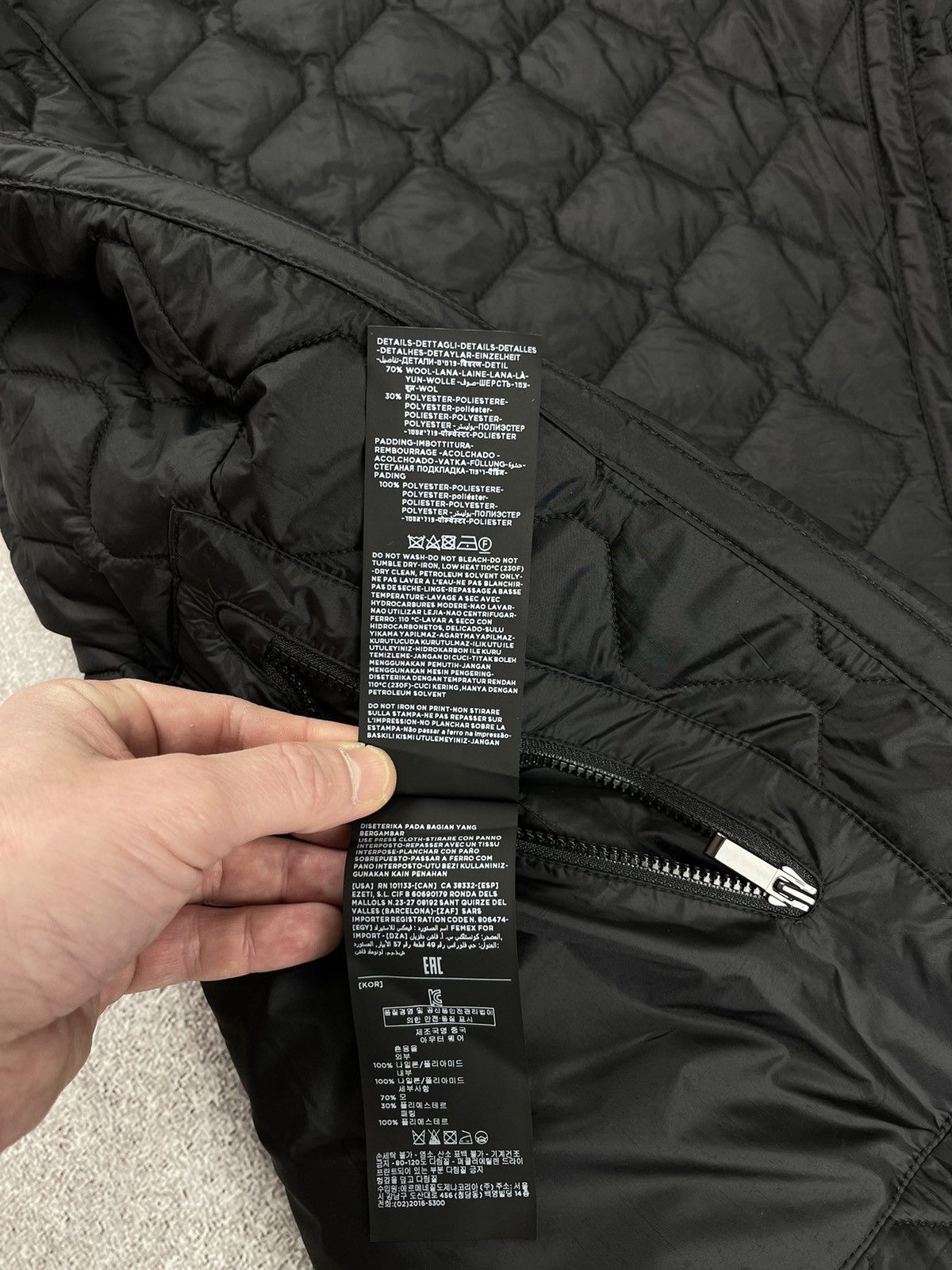 Ermenegildo Zegna × Z Zegna Z Zegna Reversible Quilted Nylon Jacket Men’s Size XL Size US XL / EU 56 / 4 - 18 Thumbnail