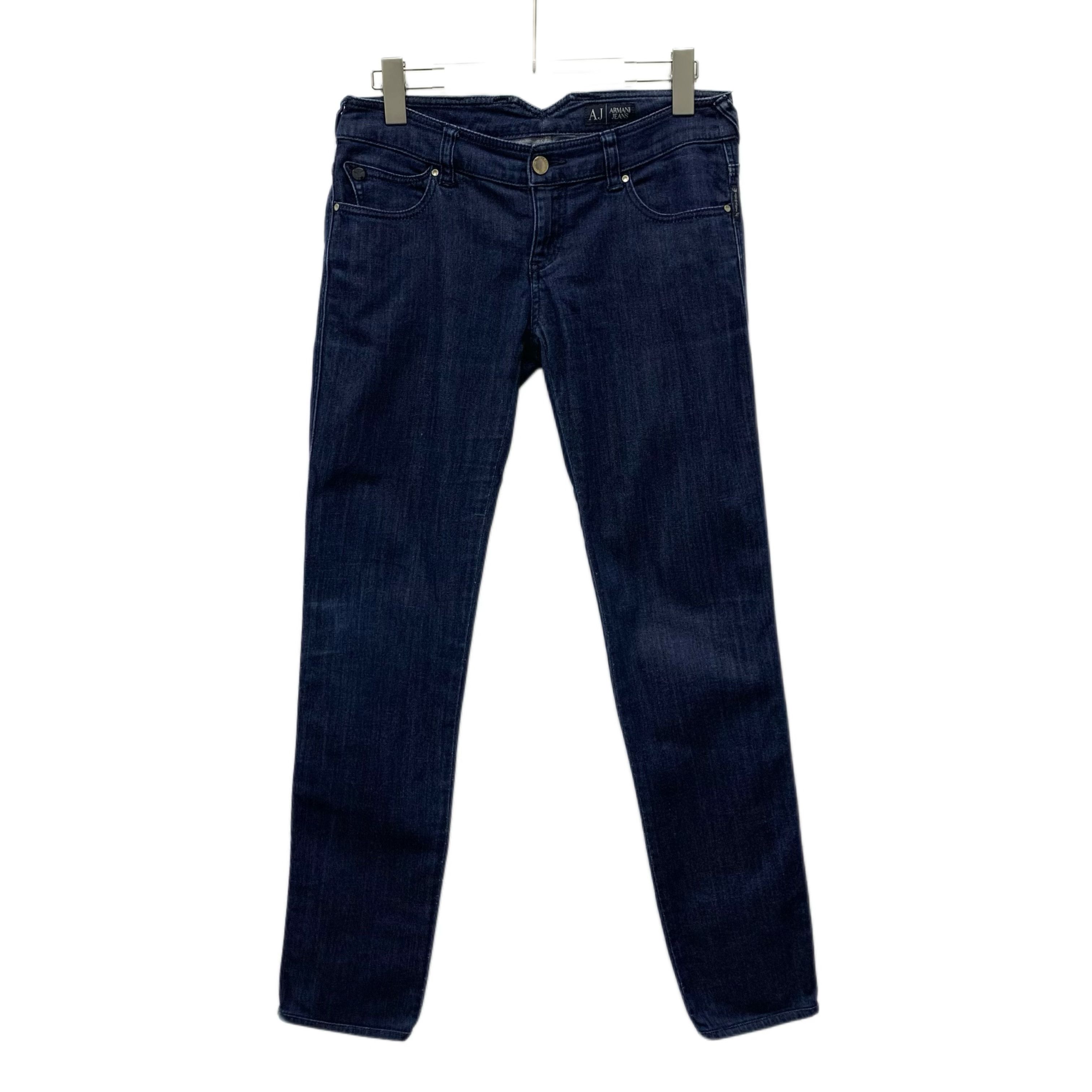 Armani Armani Jeans Denim Pants – Deep Blue Washed Cotton (Size 26) Size 26" / US 2 / IT 38 - 1 Thumbnail