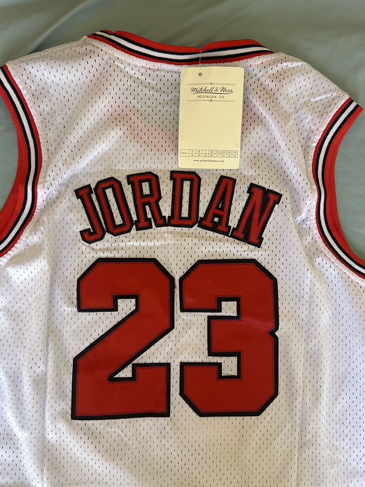 Mitchell & Ness Jordan Mitchell & Ness jersey Size US XXL / EU 58 / 5 - 5 Thumbnail
