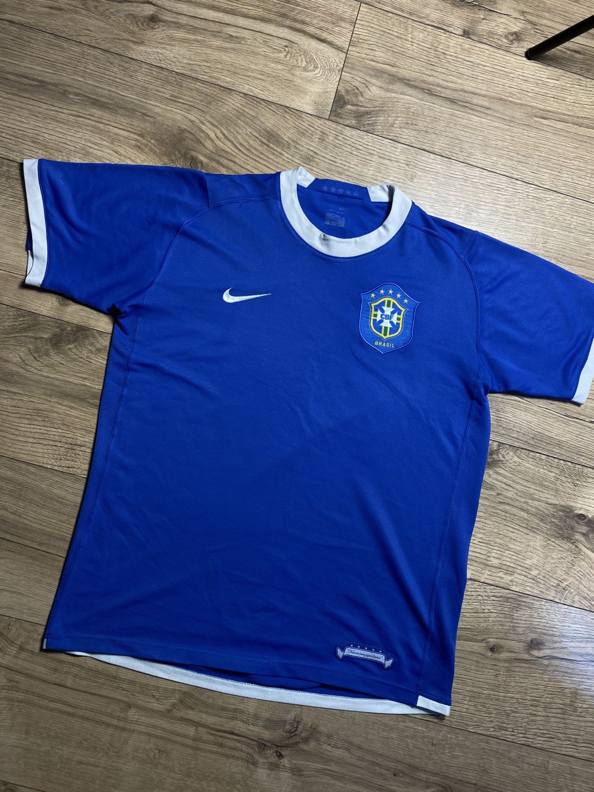 2006 Brazil National Team Away Soccer Jersey Nike - Sz s