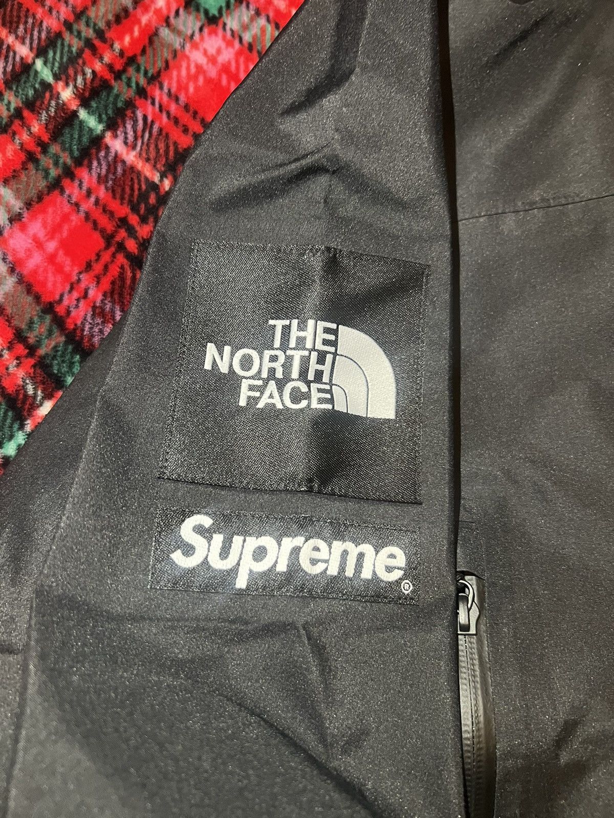 Supreme Supreme The North Face Split Taped Seam Shell Jacket Black