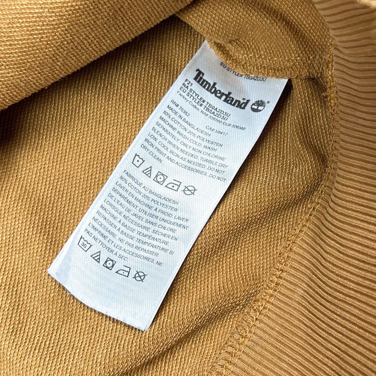 Timberland Timberland Wheat Tree Logo Hoodie Size US M / EU 48-50 / 2 - 6 Thumbnail