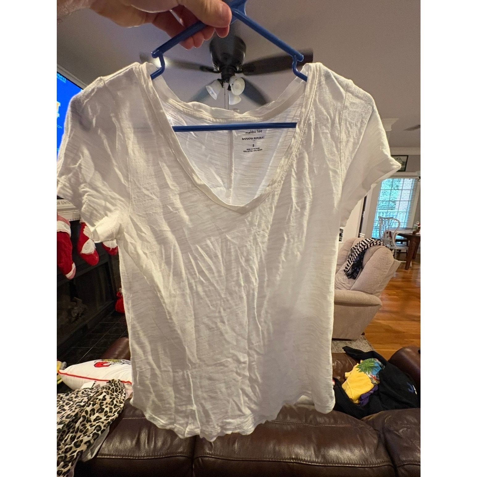 Banana Republic Banana Republic Malibu Tee Women’s Small S Short Sleeve Size S / US 4 / IT 40 - 2 Thumbnail