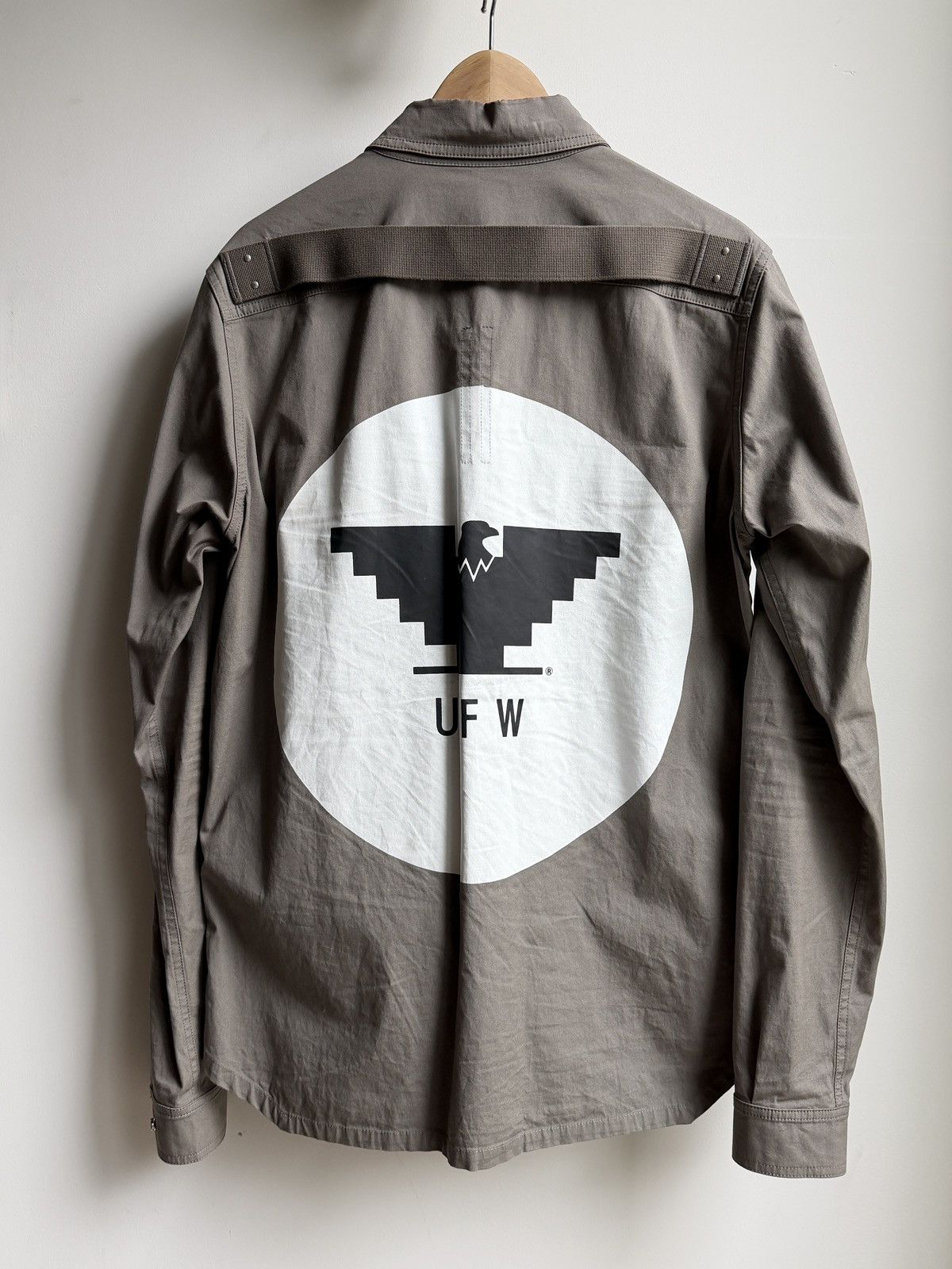 Rick Owens Tecuatl UFW Outershirt sz. 48 Size US M / EU 48-50 / 2 - 7 Thumbnail