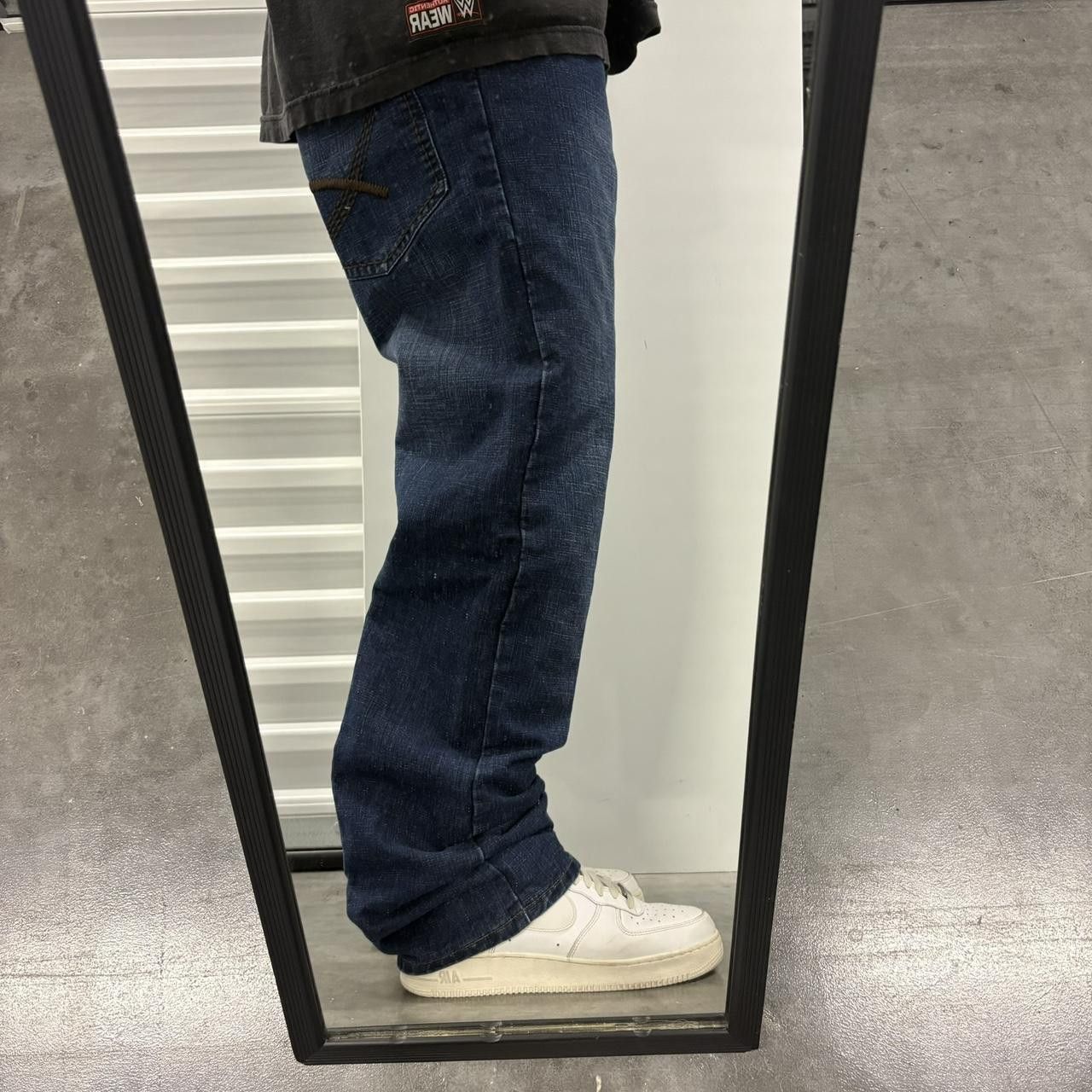Phat Farm Crazy Vintage Y2K/2000s Super Baggy Phat Farm Streetwear Skater Style Dark Wash Denim Jeans! Size US 38 / EU 54 - 2 Thumbnail