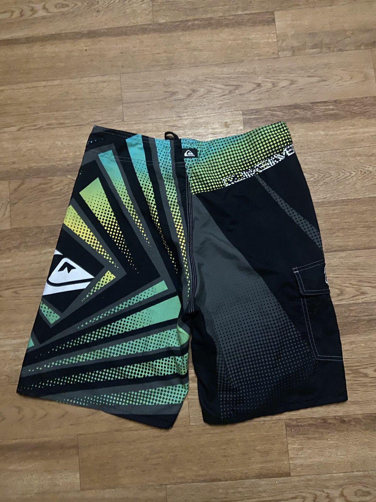 Quiksilver 💥Offers💥Quiksilver Vintage Y2K Shorts Spellout Hype Rare Size US 32 / EU 48 - 1 Thumbnail
