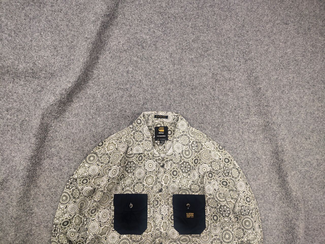 G-Star Vintage G-Star shirt pattern contrasting pockets Long sleeve Size US L / EU 52-54 / 3 - 1 Thumbnail