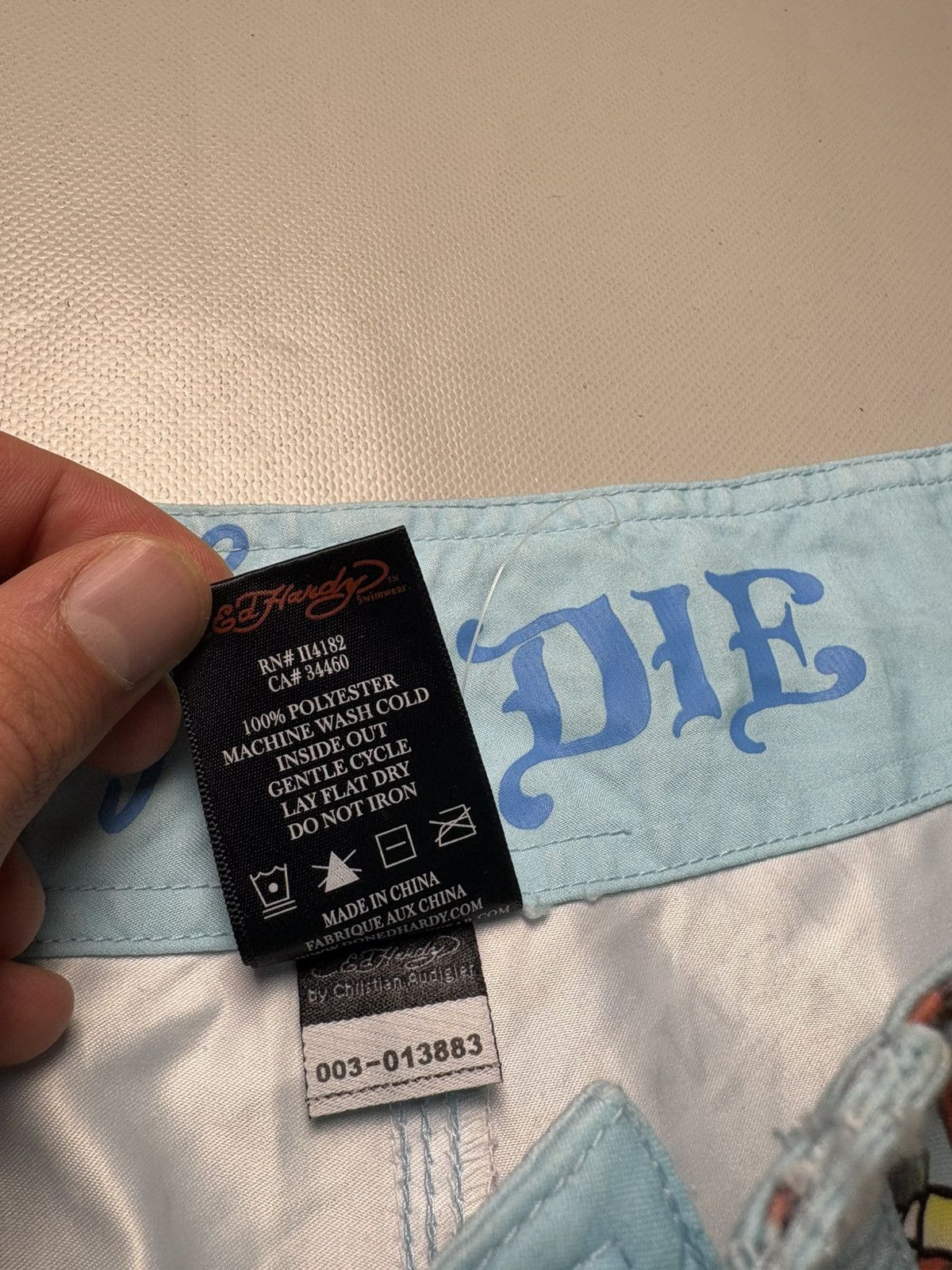 Ed Hardy Ed Hardy Vintage Y2k Monogram Shorts Size US 36 / EU 52 - 9 Thumbnail