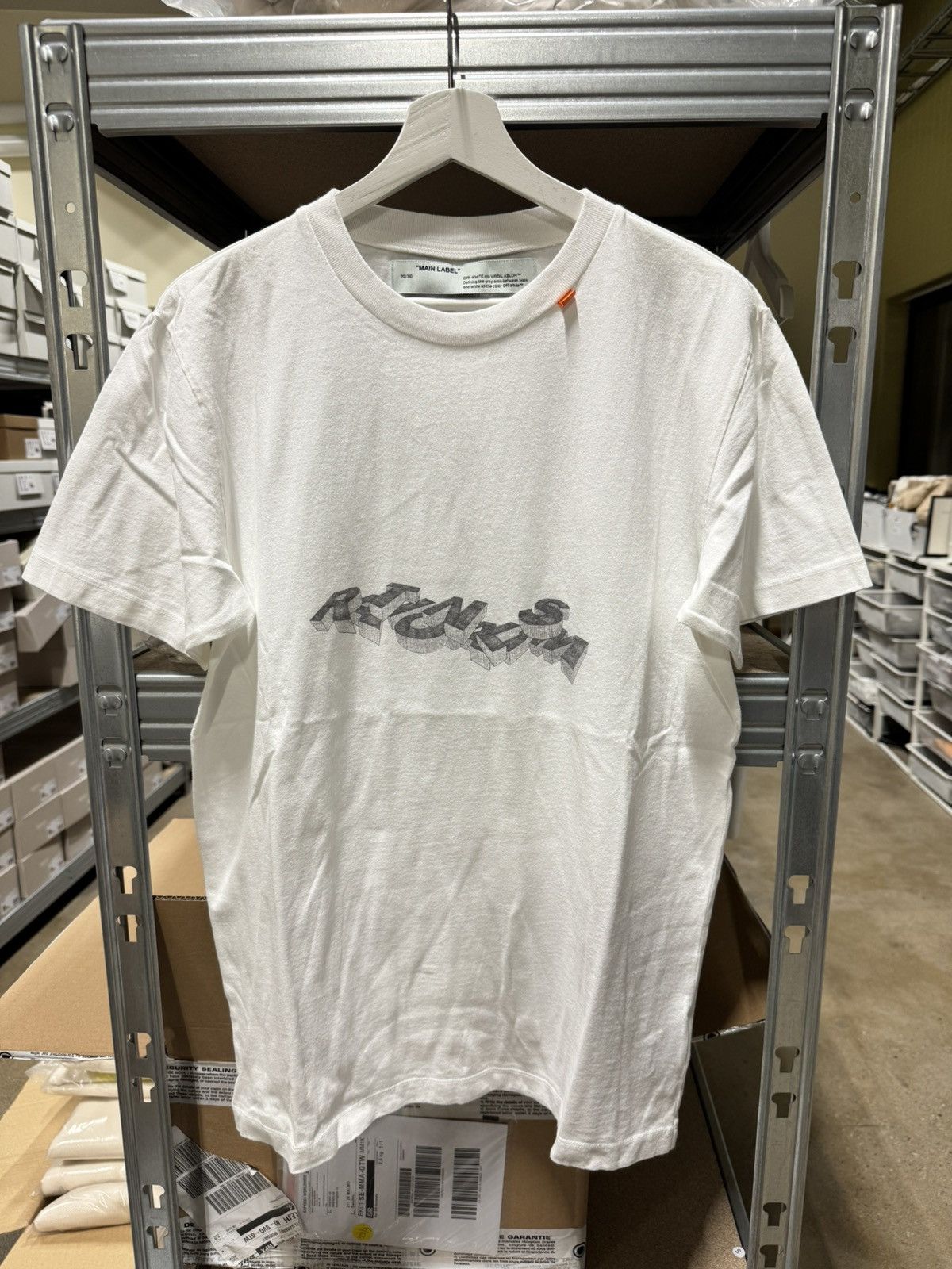 Off-White Off-White Logo T-Shirt NEW 500$ Size US S / EU 44-46 / 1 - 2 Thumbnail