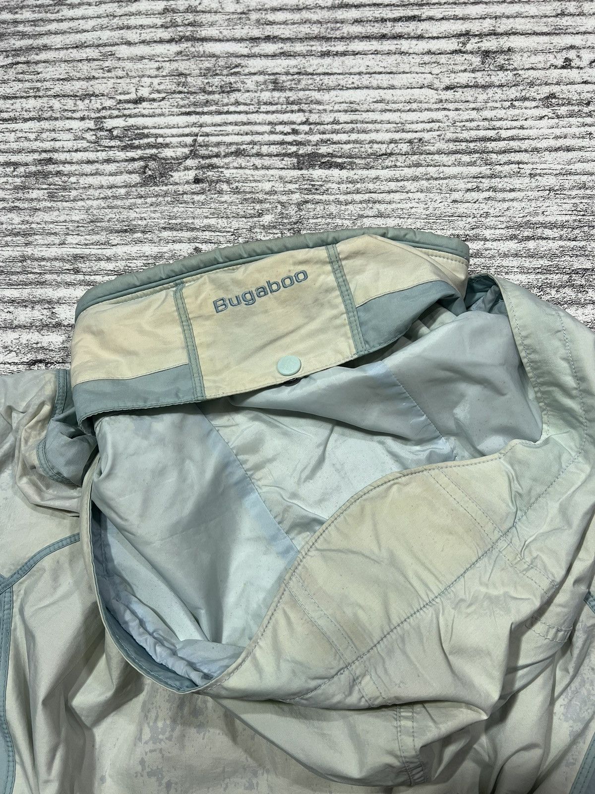 General Research 2000s Archival Columbia Thrashed Outdoor Hodded Jacket y2k Size US L / EU 52-54 / 3 - 11 Thumbnail
