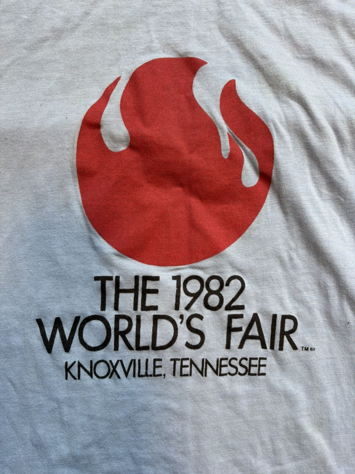 Vintage Vintage 1982 The World's Fair Ringer Knoxville Tennessee Size US XL / EU 56 / 4 - 2 Thumbnail
