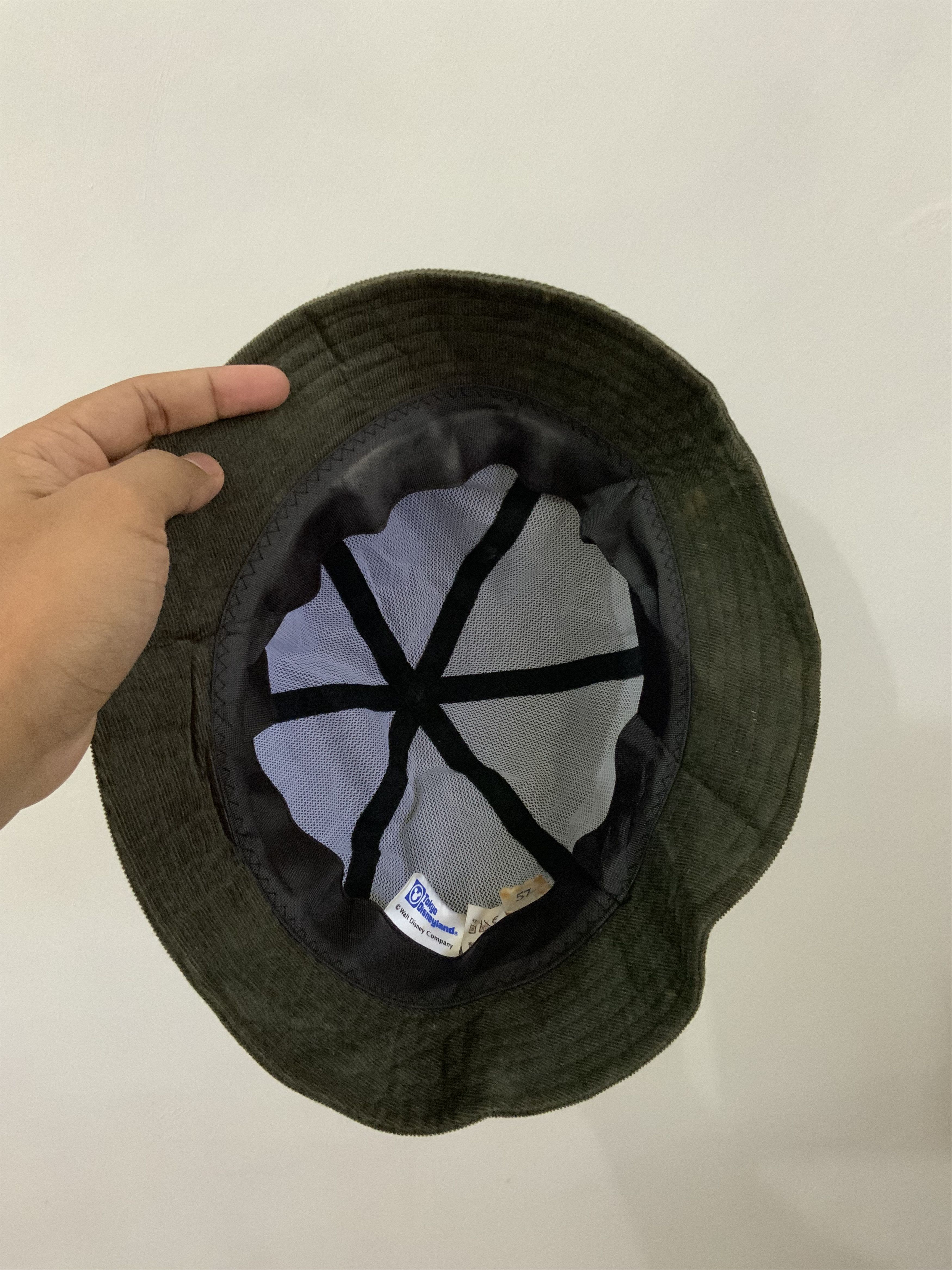 Disney Tokyo Disneyland Corduroy Green Hat Size ONE SIZE - 12 Thumbnail