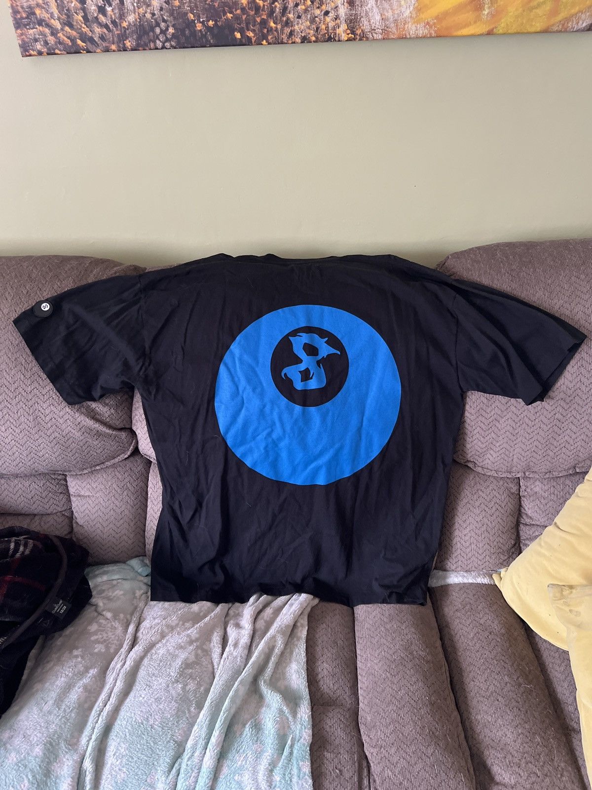 Section 8 Section Eight Grim Reaper Tee Size US XXL / EU 58 / 5 - 5 Thumbnail