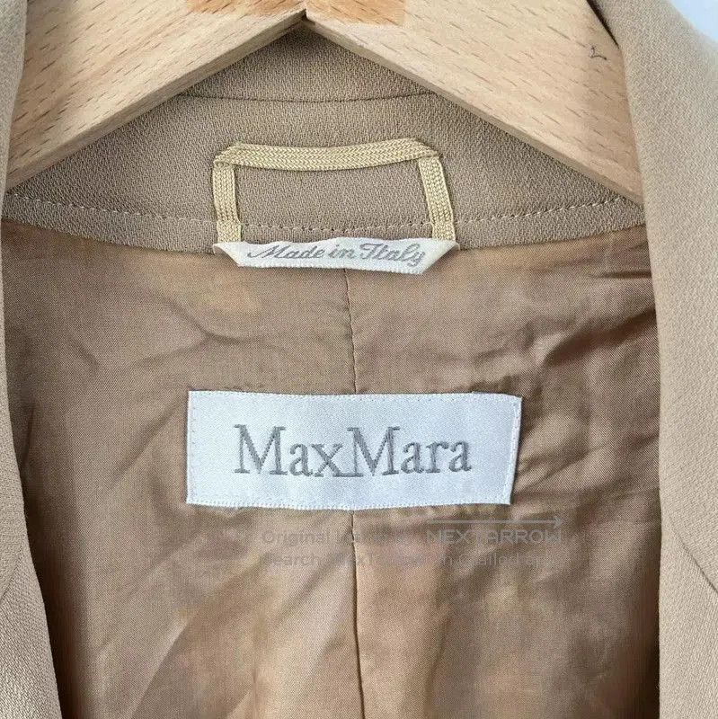 Max Mara MaxMara Casual Beige Women's Jacket for Spring . Size M / US 6-8 / IT 42-44 - 6 Thumbnail
