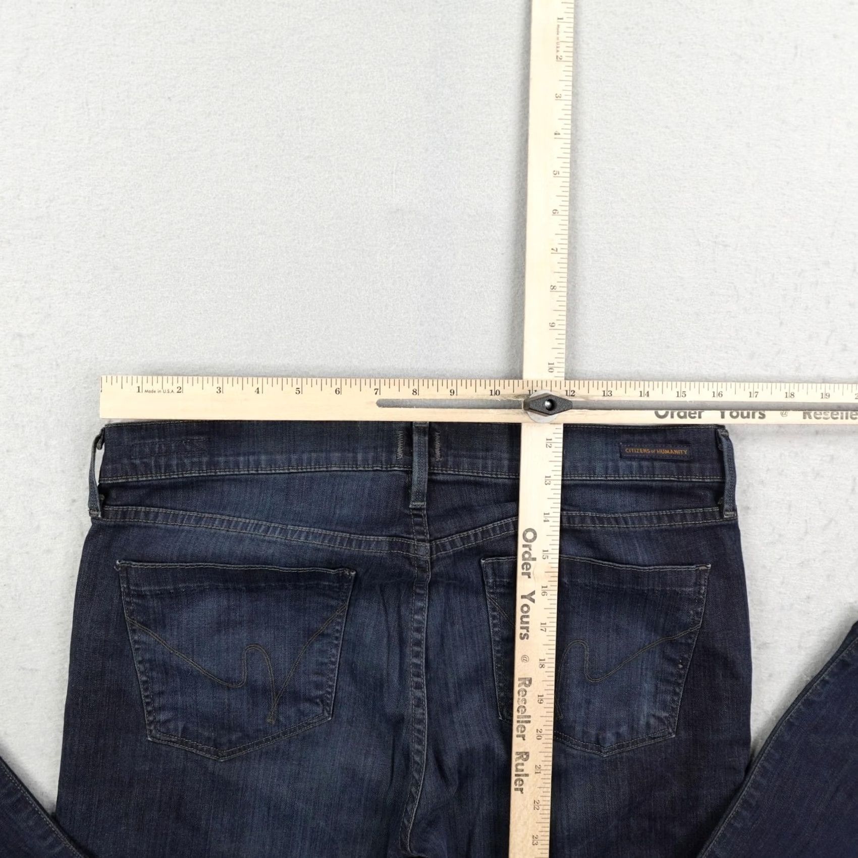 Citizens Of Humanity VINTAGE Citizens of Humanity Jeans Women 32 Blue Denim Amber Medium Rise Bootcut USA Y2K Mens Girls Womens Size 24" / US 00 / IT 34 - 7 Thumbnail