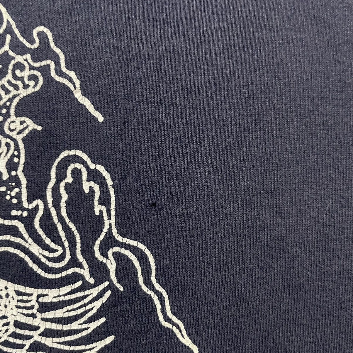 Affliction × Vintage Vintage Y2K Dragon Affliction Faded Navy T Shirt Size US S / EU 44-46 / 1 - 7 Thumbnail