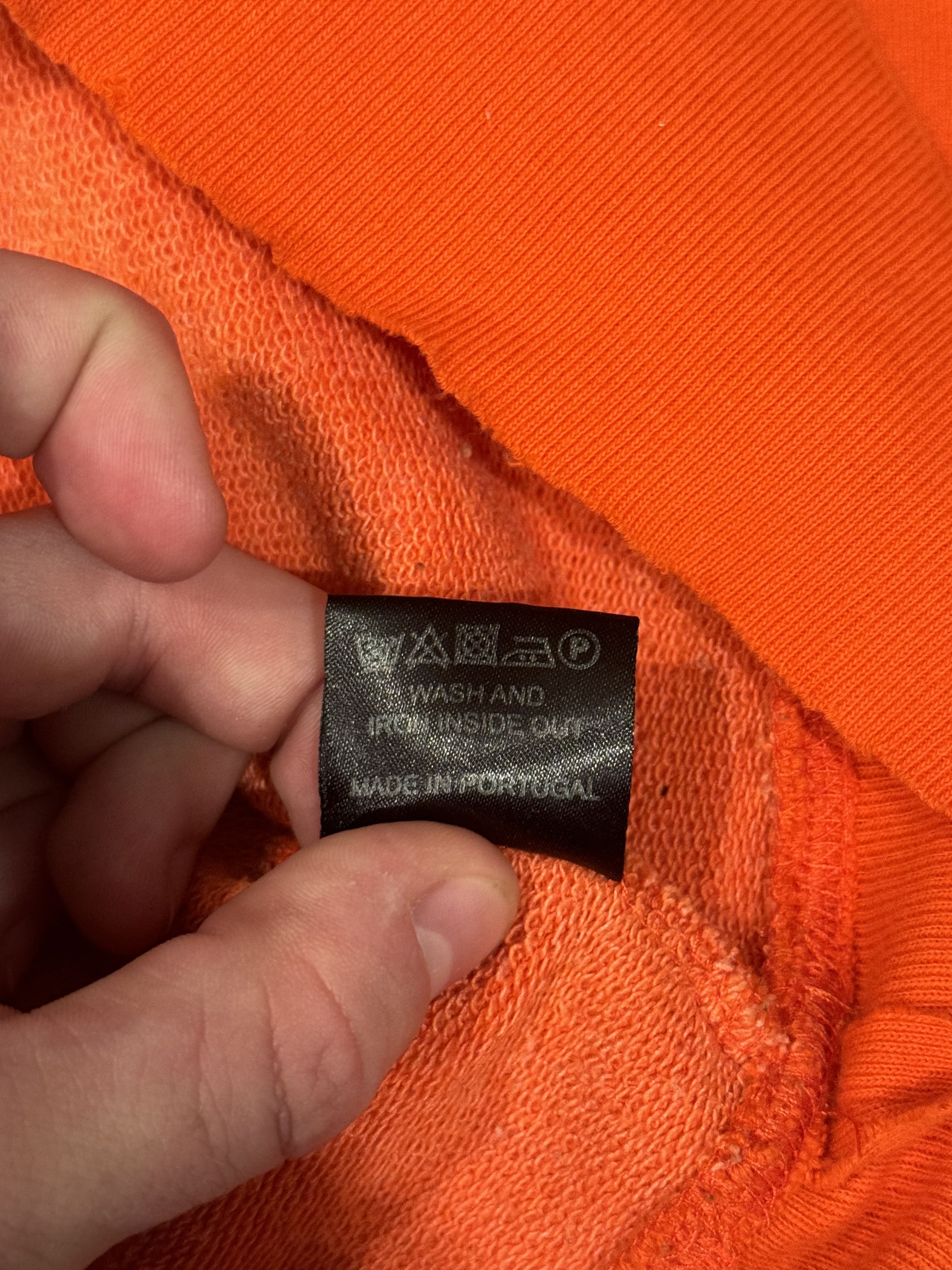 Raf Simons Raf Simons XX Storm Orange Crewneck Size US XL / EU 56 / 4 - 11 Thumbnail