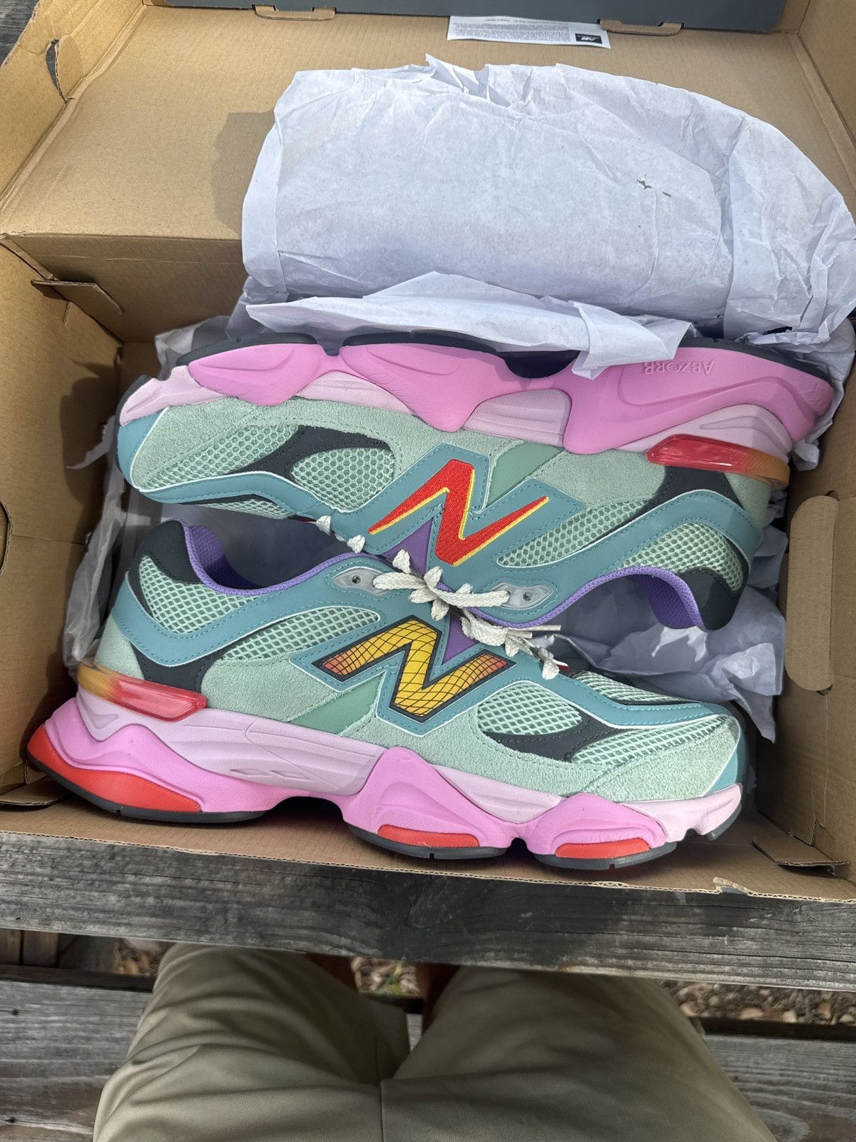 New Balance New balance 9060 warped Size US 11.5 / EU 44-45 - 4 Thumbnail