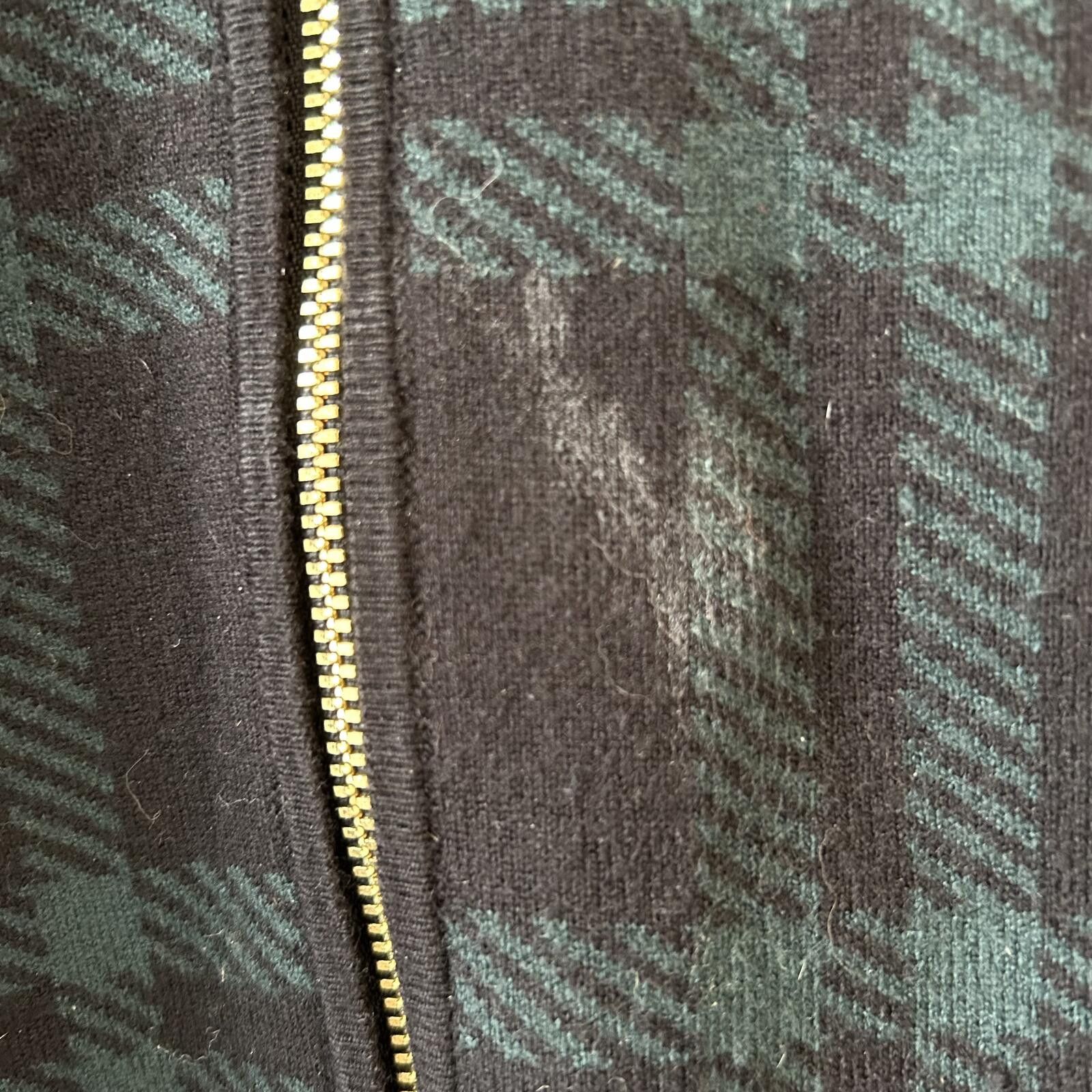 Other Women’s M $119 Orig - Anne Klein Plaid Zip-Up Sweater Size M / US 6-8 / IT 42-44 - 6 Thumbnail