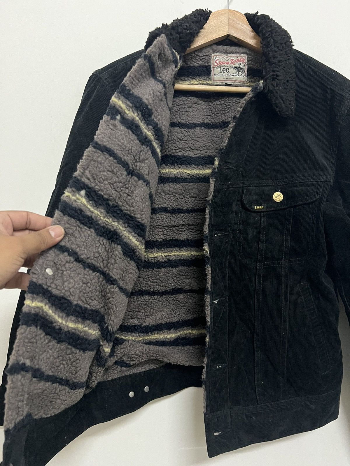 Lee VINTAGE LEE STORM RIDER SHEARLING JACKET Size US S / EU 44-46 / 1 - 6 Thumbnail