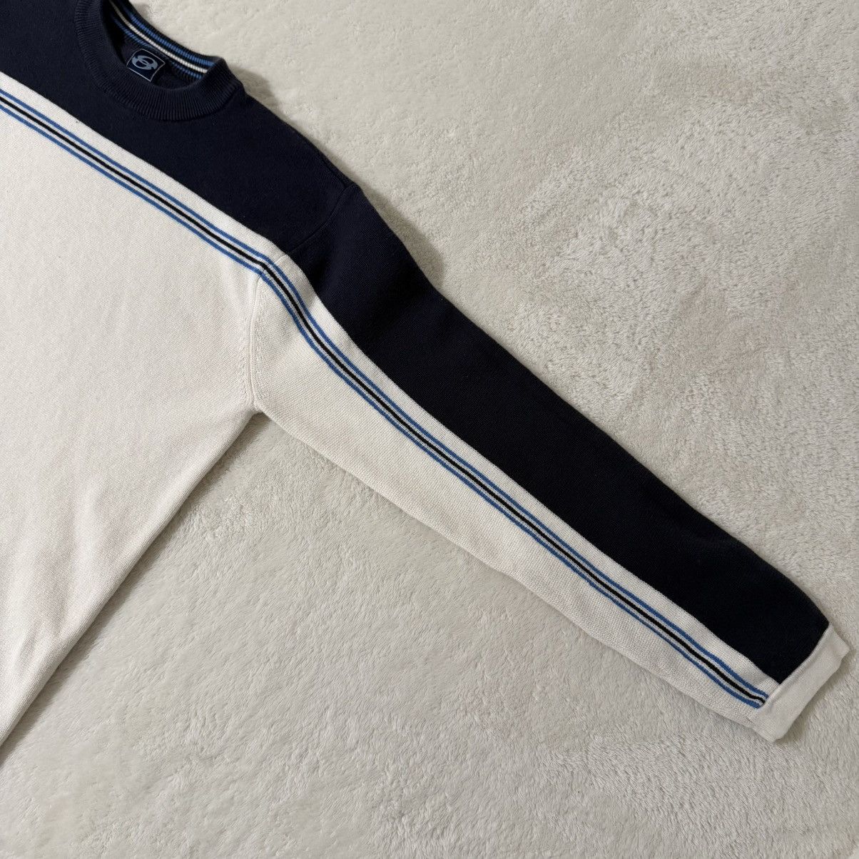 Anchor Blue Vintage Anchor Blue Boxy Crewneck Sweater Size US M / EU 48-50 / 2 - 3 Thumbnail