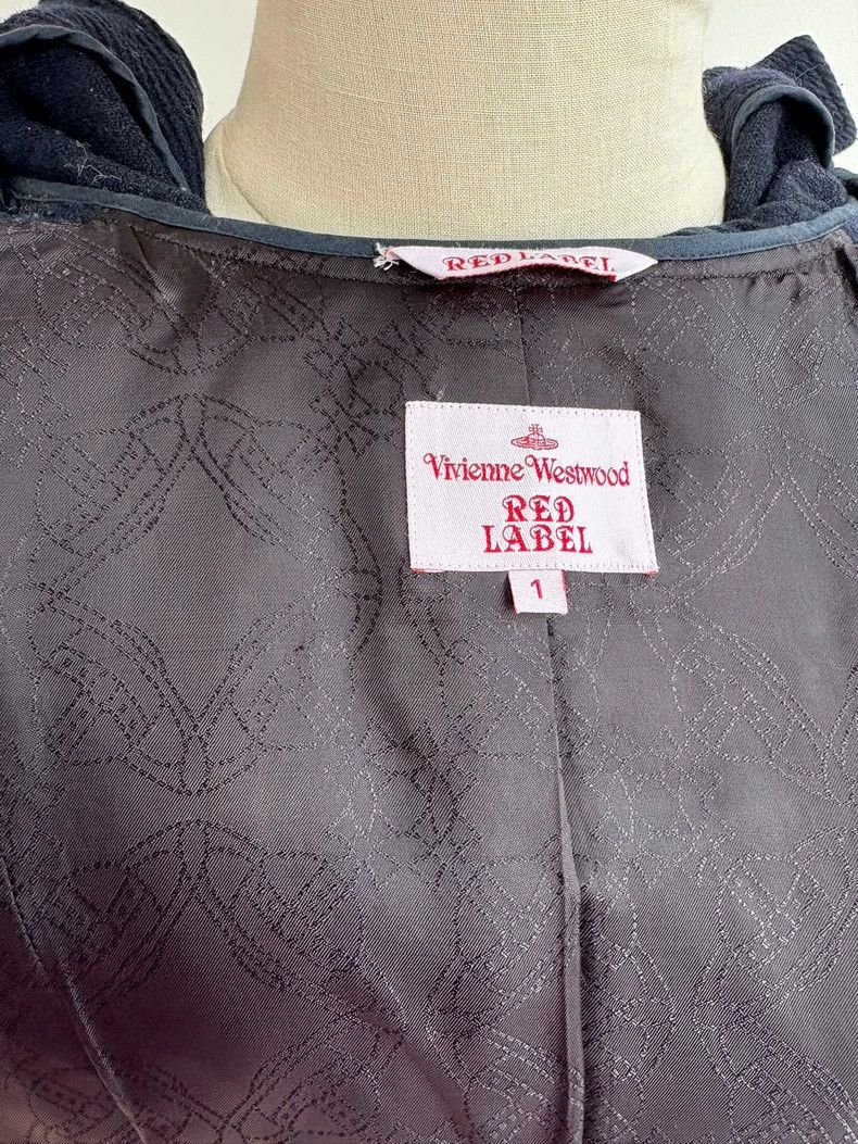 Other Vivienne Westwood Blue horn buttoned overcoat Size M / US 6-8 / IT 42-44 - 6 Thumbnail