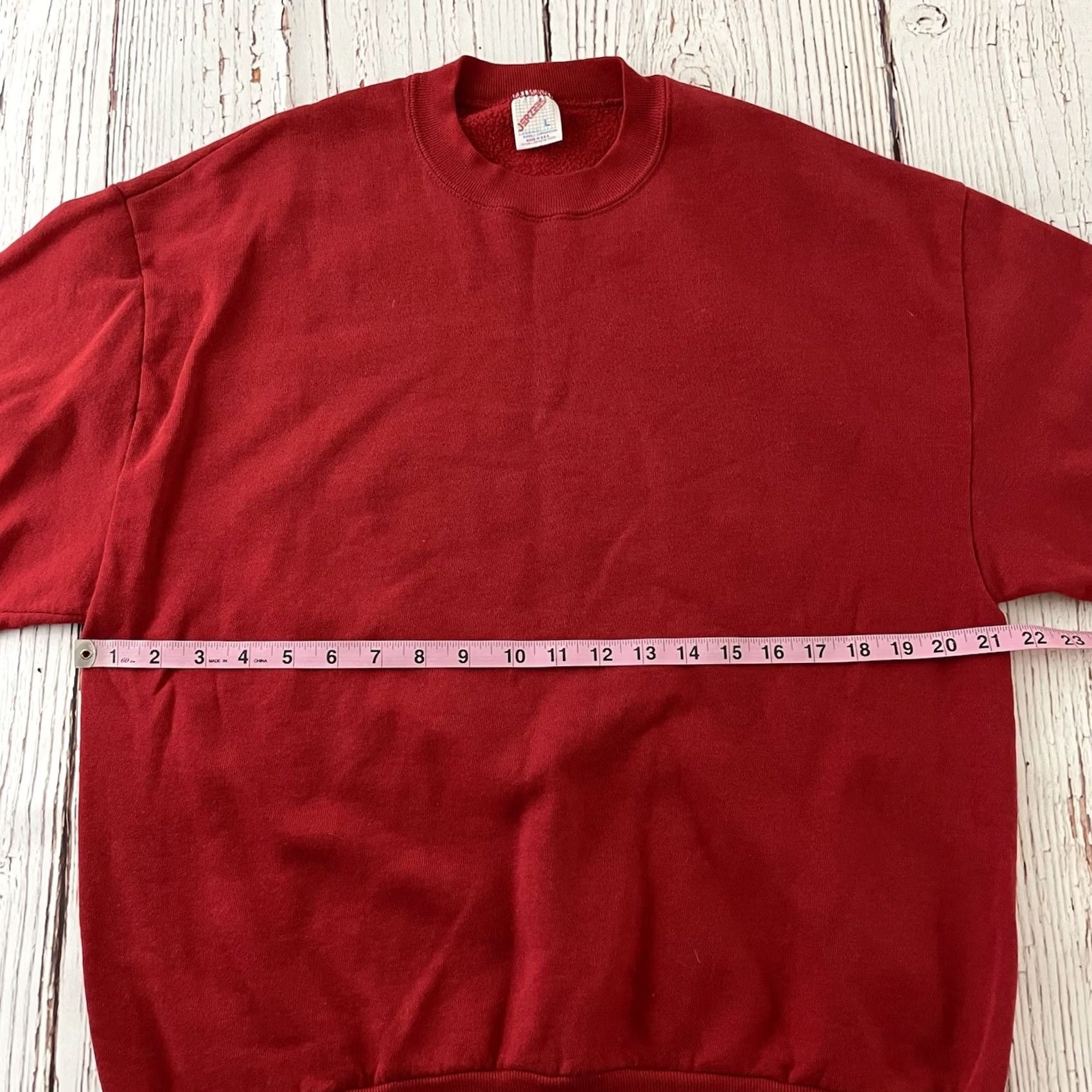 Jerzees VINTAGE Jerzees Crewneck Pullover Sweatshirt Men Large Red Shirt Mens Large Red Jerzees Crewneck Pullover Sweatshirt Red Size US L / EU 52-54 / 3 - 4 Thumbnail